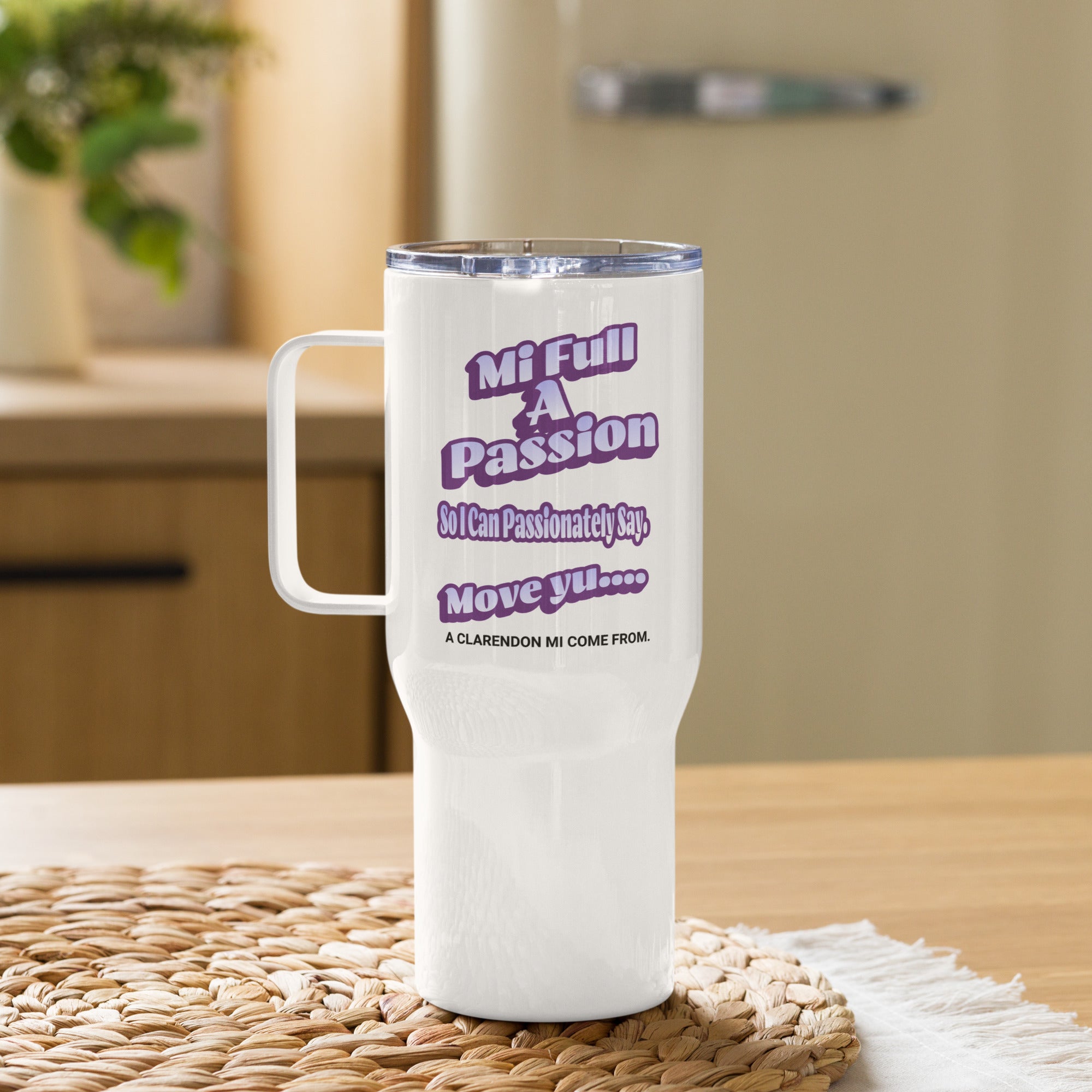 Travel Tumbler - Jamaican Tumbler - Jamaican Phrase - Jamaican Gift, Funny Jamaican Tumbler, Jamaican Drinking cup, Jamaican Stanley Cup