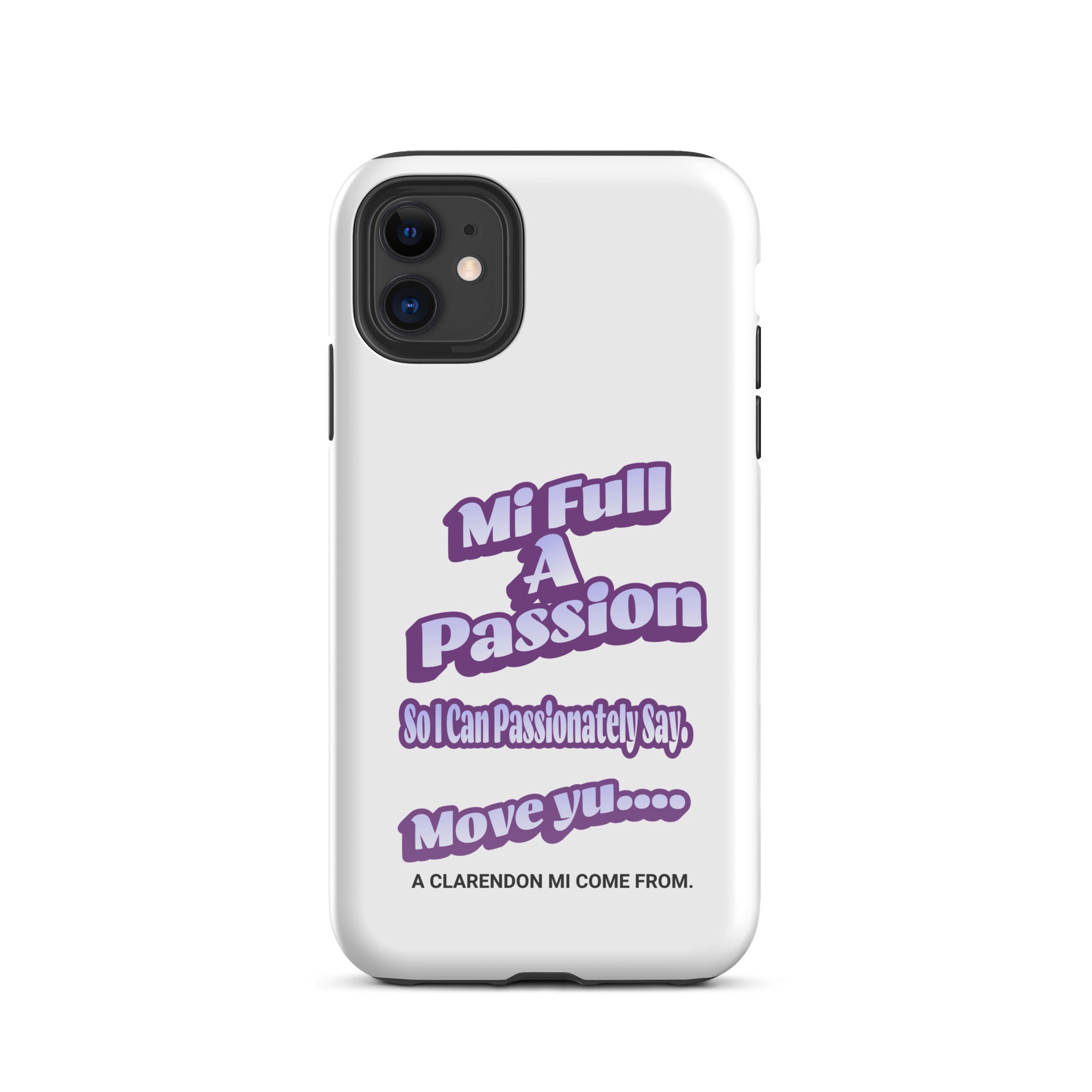 Tough Case for iPhone - Jamaican phone case, Customized Jamaican phone case, funny Jamaican phone case