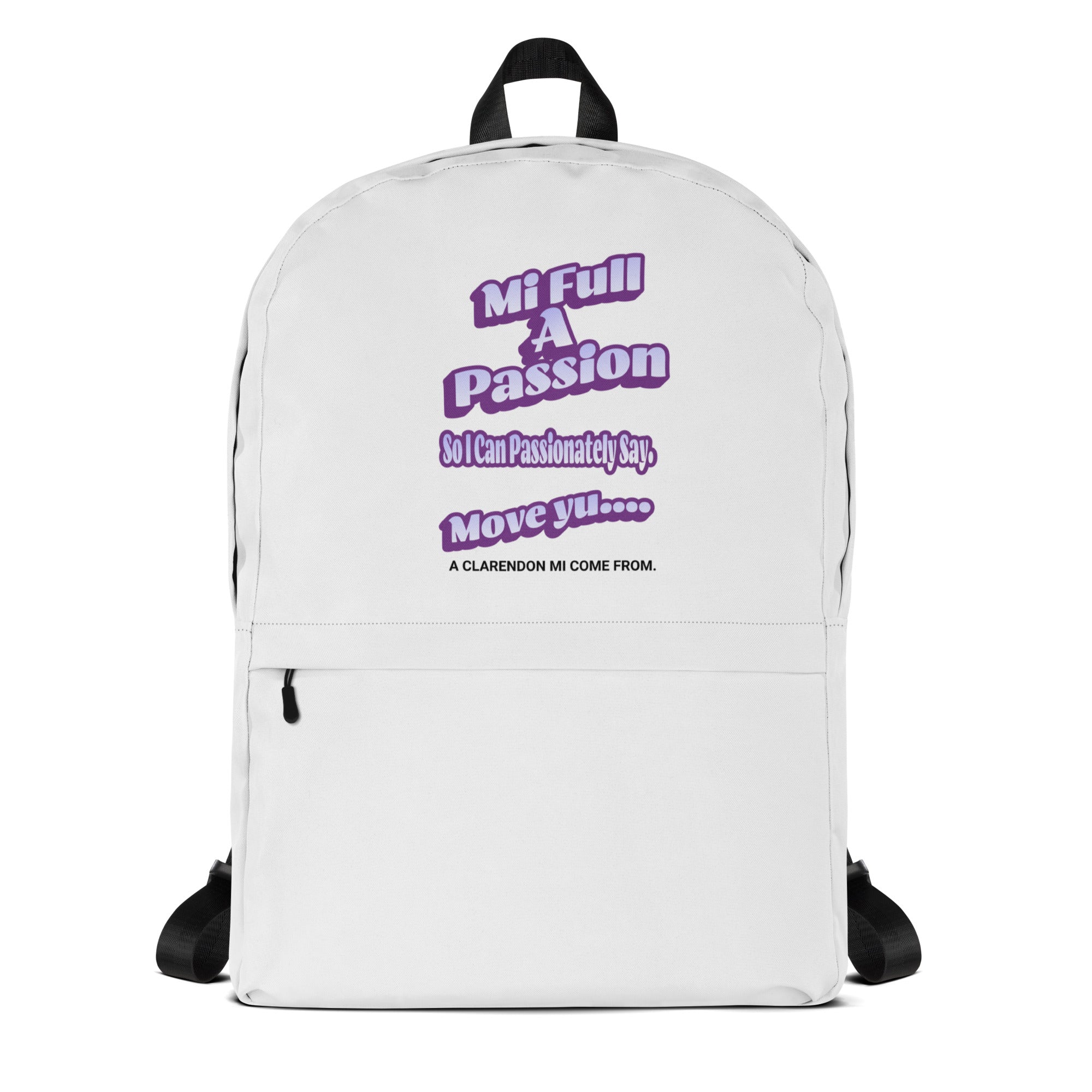 Backpack - Jamaican slang on a backpack Jamaica personalized backpack Jamaica book bag Jamaican bag
