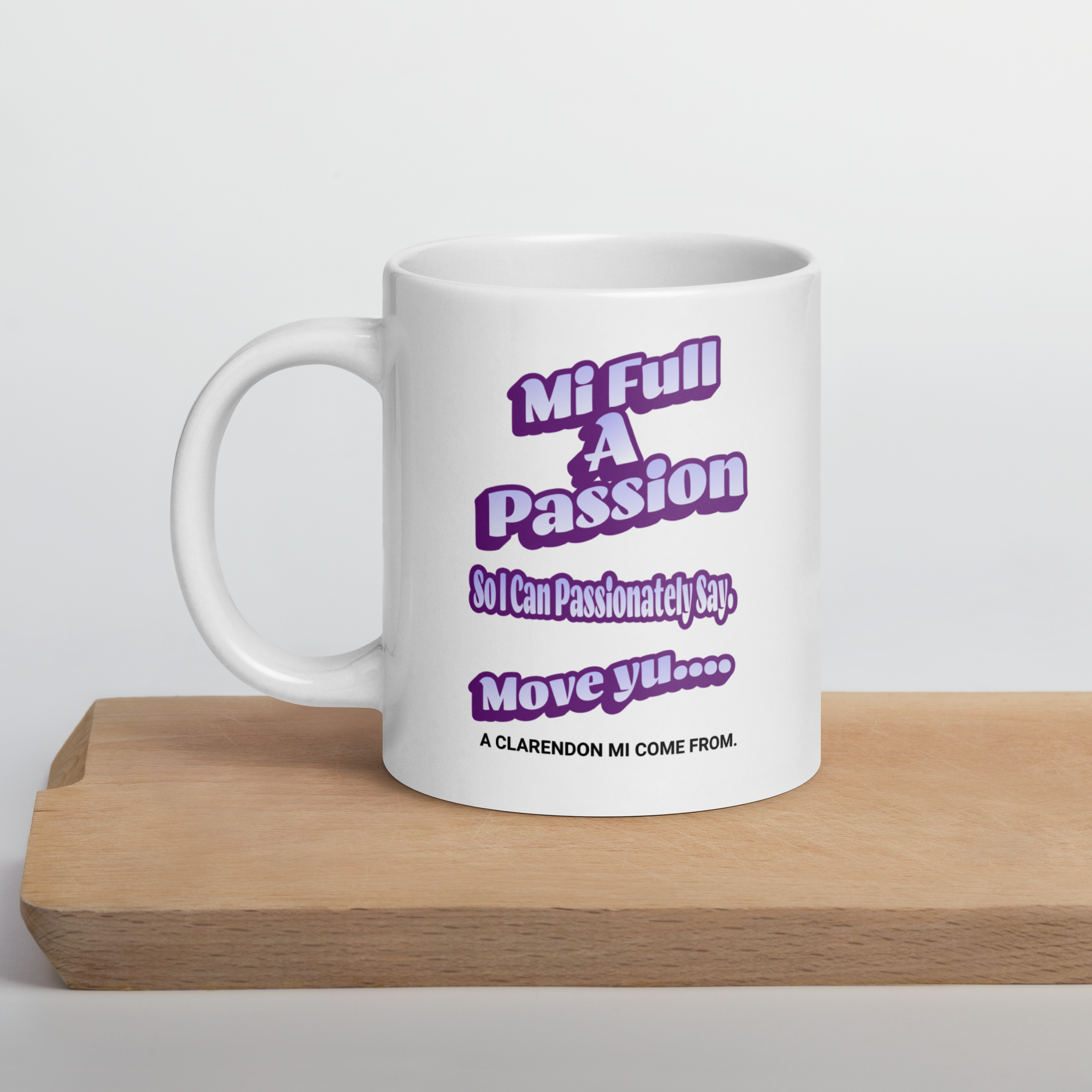 White glossy mug - Jamaican Gift, Funny Jamaican Coffee Mug, Jamaican Coffee Cup, Jamaican Tea Cup