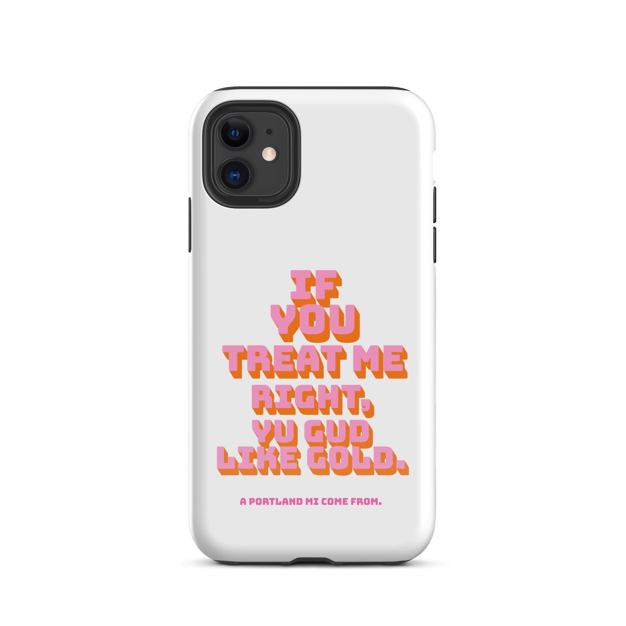 Tough Case for iPhone - Jamaican phone case, Customized Jamaican phone case, funny Jamaican phone case