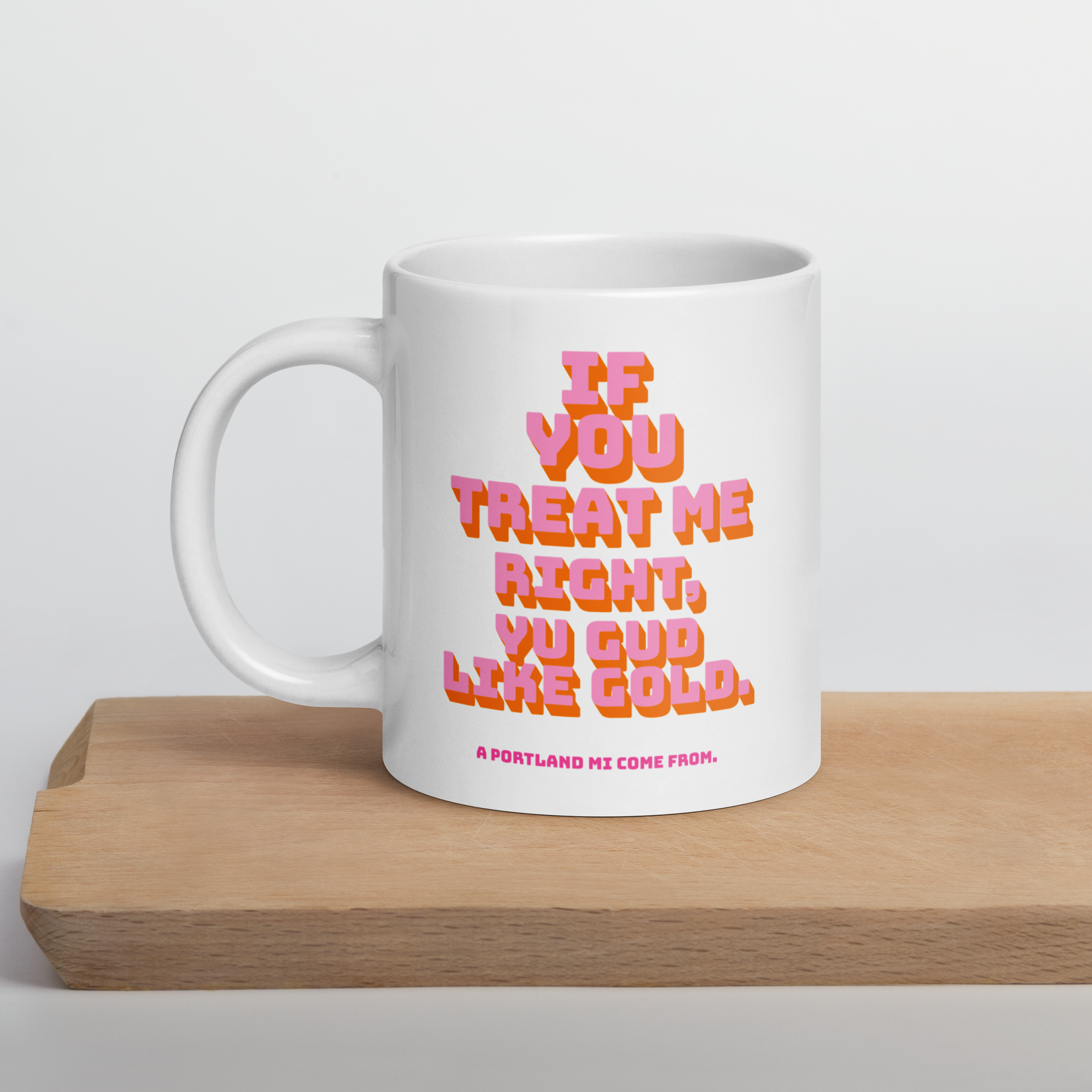 White glossy mug - Jamaican Gift, Funny Jamaican Coffee Mug, Jamaican Coffee Cup, Jamaican Tea Cup