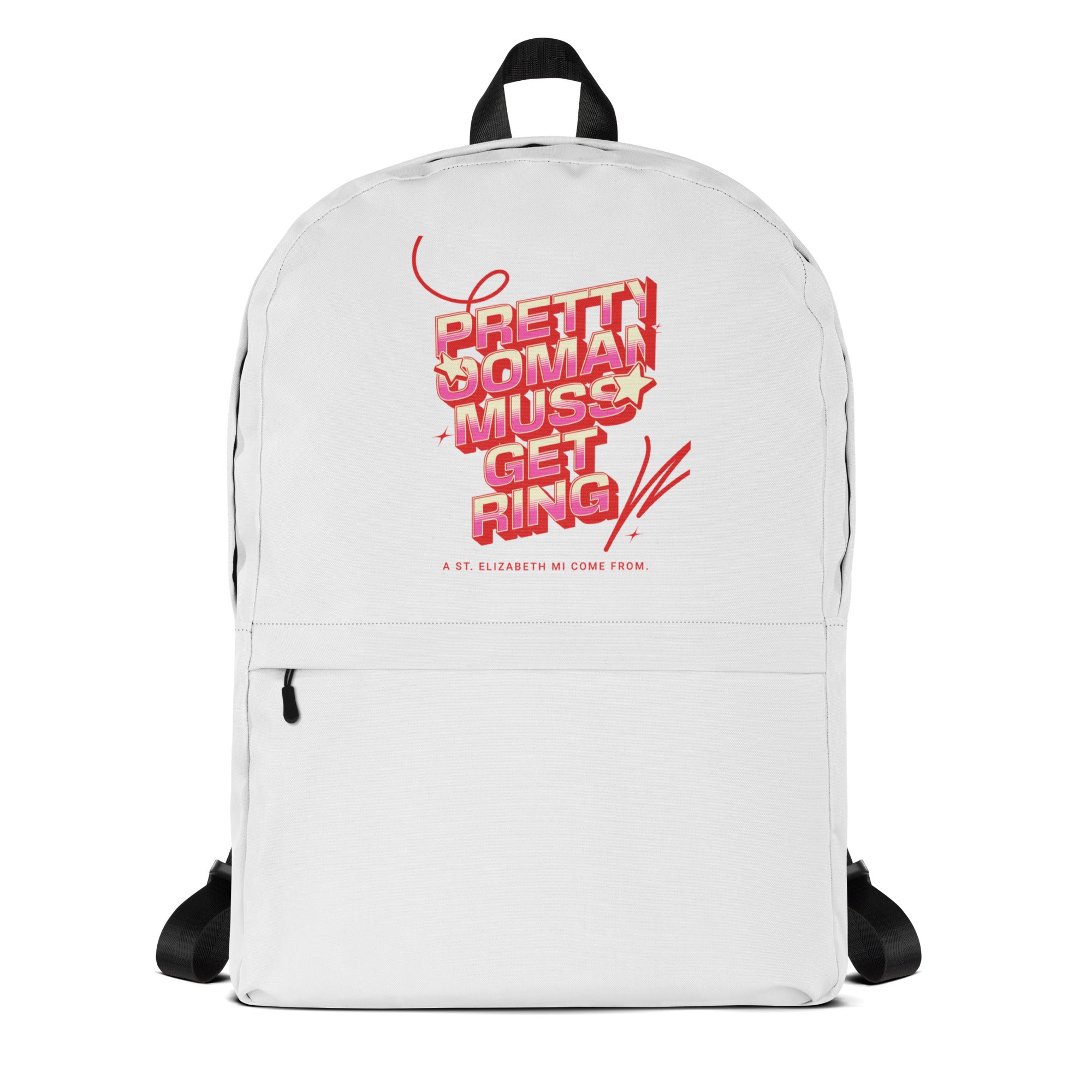 Backpack - Jamaican slang on a backpack Jamaica personalized backpack Jamaica book bag Jamaican bag