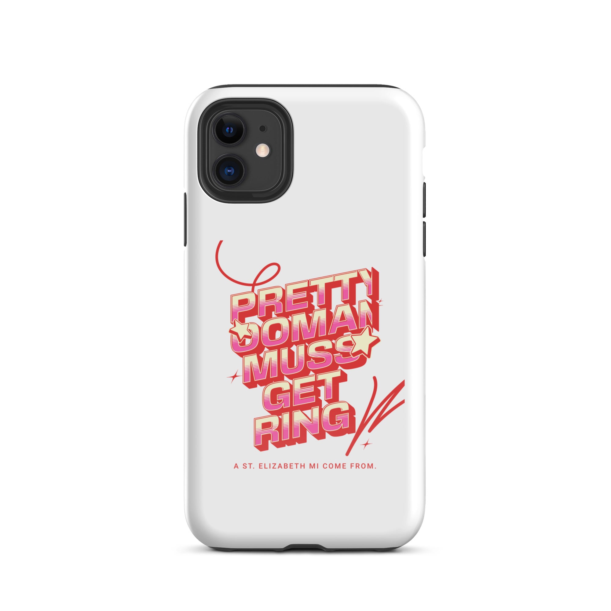 Tough Case for iPhone - Jamaican phone case, Customized Jamaican phone case, funny Jamaican phone case