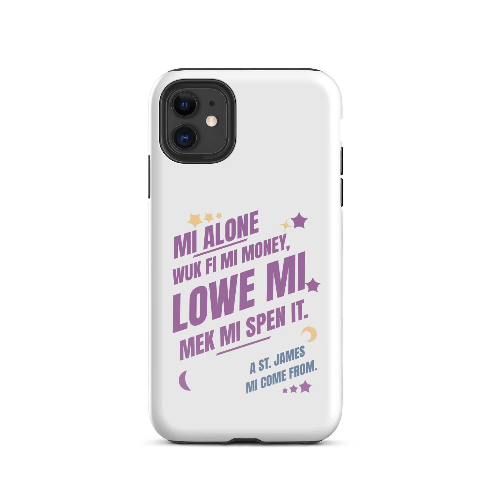 Tough Case for iPhone - Jamaican phone case, Customized Jamaican phone case, funny Jamaican phone case