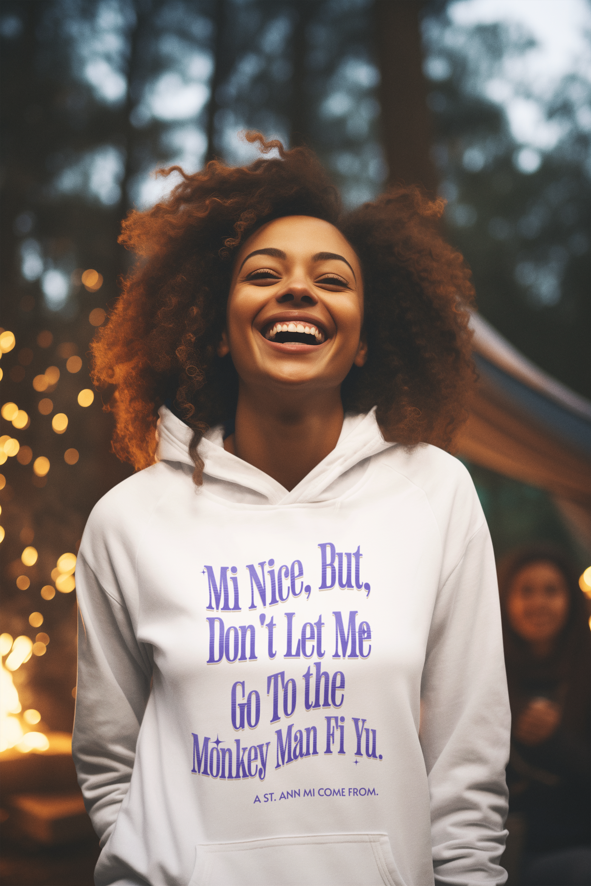 A St. ANN MI COME FROM - Women Hoodie - Jamaican hoodie Jamaican Slang on a Hoodie Jamaican Vacation Hoodie Funny Jamaican Hoodie