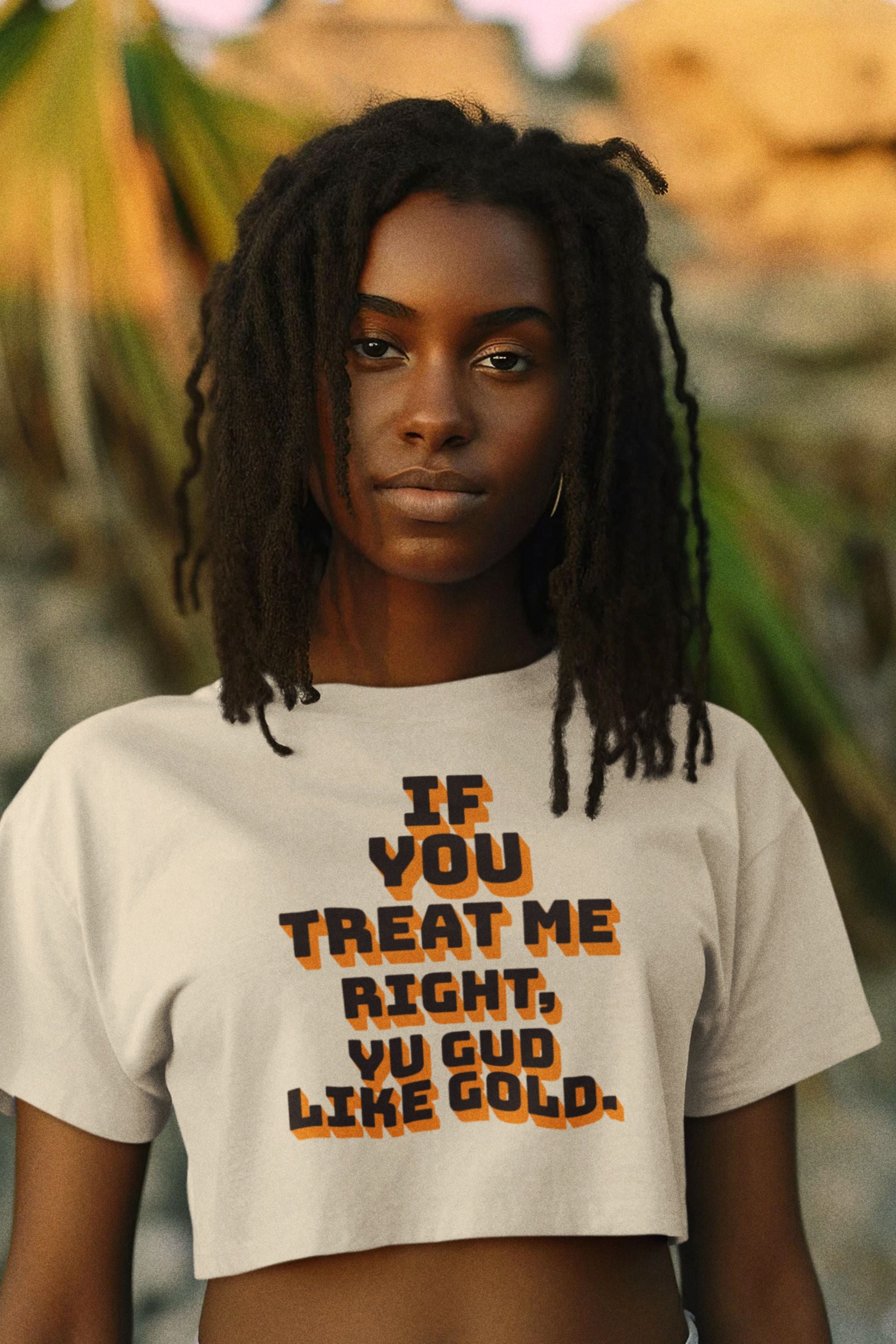  Women’s crop top - Jamaican T Shirt - Jamaican Slang on a T Shirt, Jamaican Tee shirt Jamaican vacation Shirt, Funny Jamaican shirt