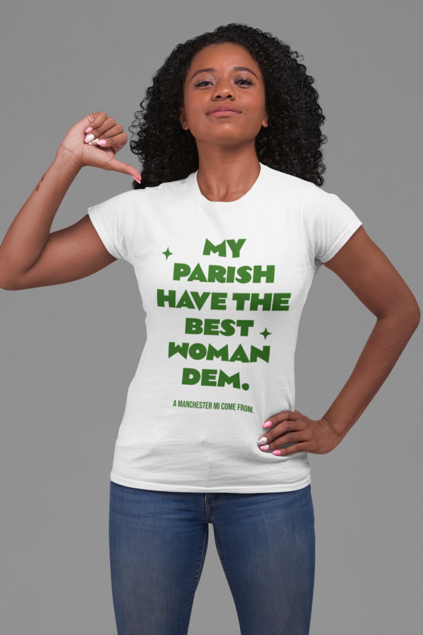 A MANCHESTER MI COME FROM - Women's short sleeve t-shirt - Jamaican T Shirt - Jamaican Slang on a T Shirt, Jamaican Tee shirt Jamaican vacation Shirt, Funny Jamaican shirt