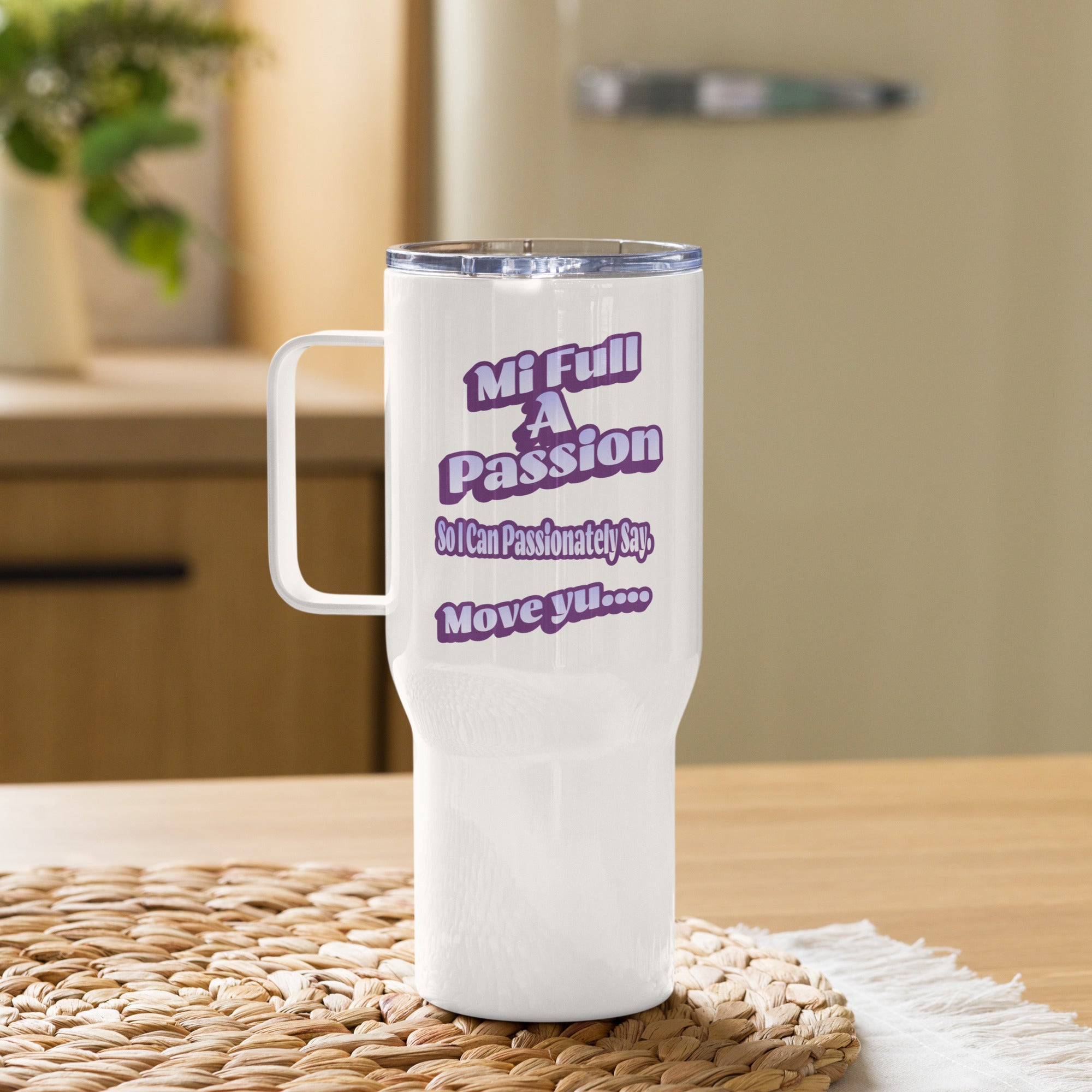 Travel Tumbler - Jamaican Gift, Funny Jamaican Tumbler, Jamaican Drinking cup, Jamaican Stanley Cup