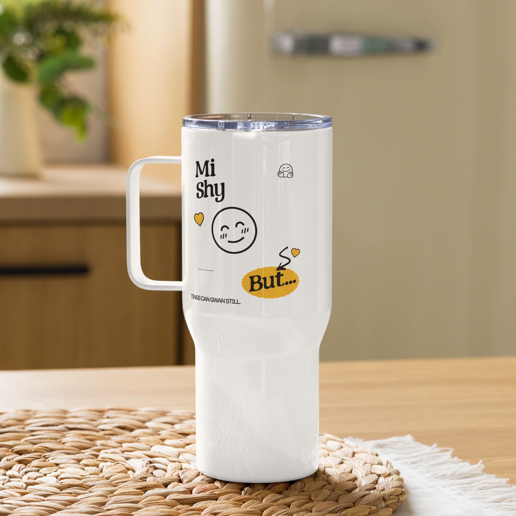 Travel Tumbler - Jamaican Gift, Funny Jamaican Tumbler, Jamaican Drinking cup, Jamaican Stanley Cup