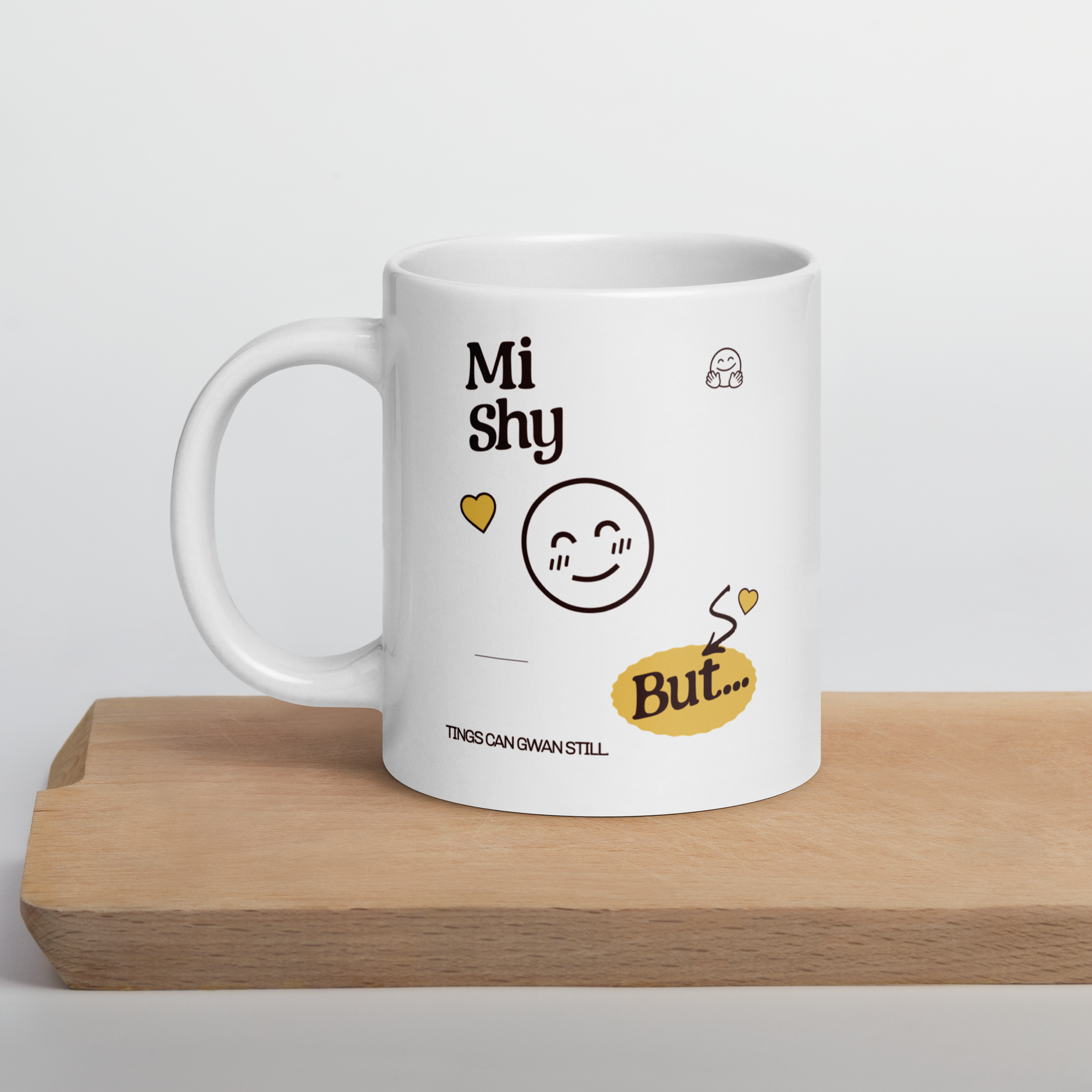 White glossy mug - Jamaican Gift, Funny Jamaican Coffee Mug, Jamaican Coffee Cup, Jamaican Tea Cup