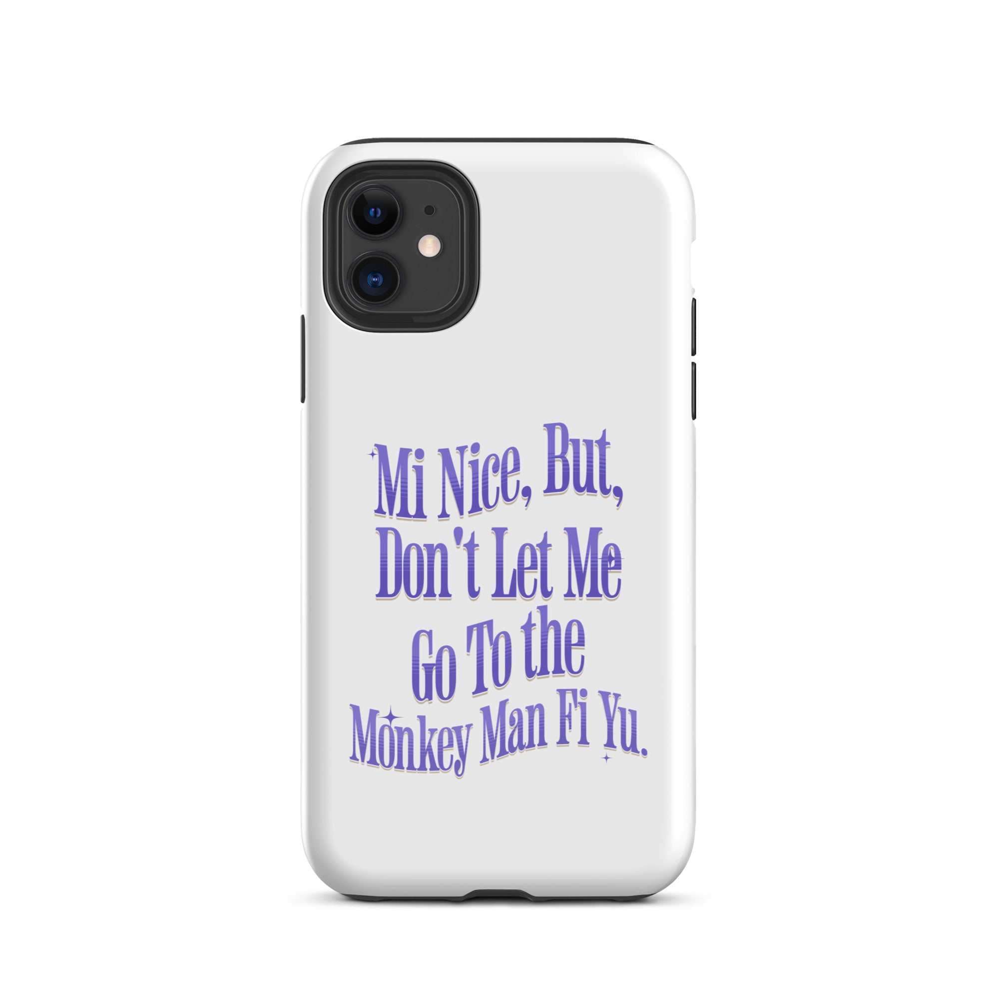 Tough Case for iPhone - Jamaican phone case, Customized Jamaican phone case, funny Jamaican phone case