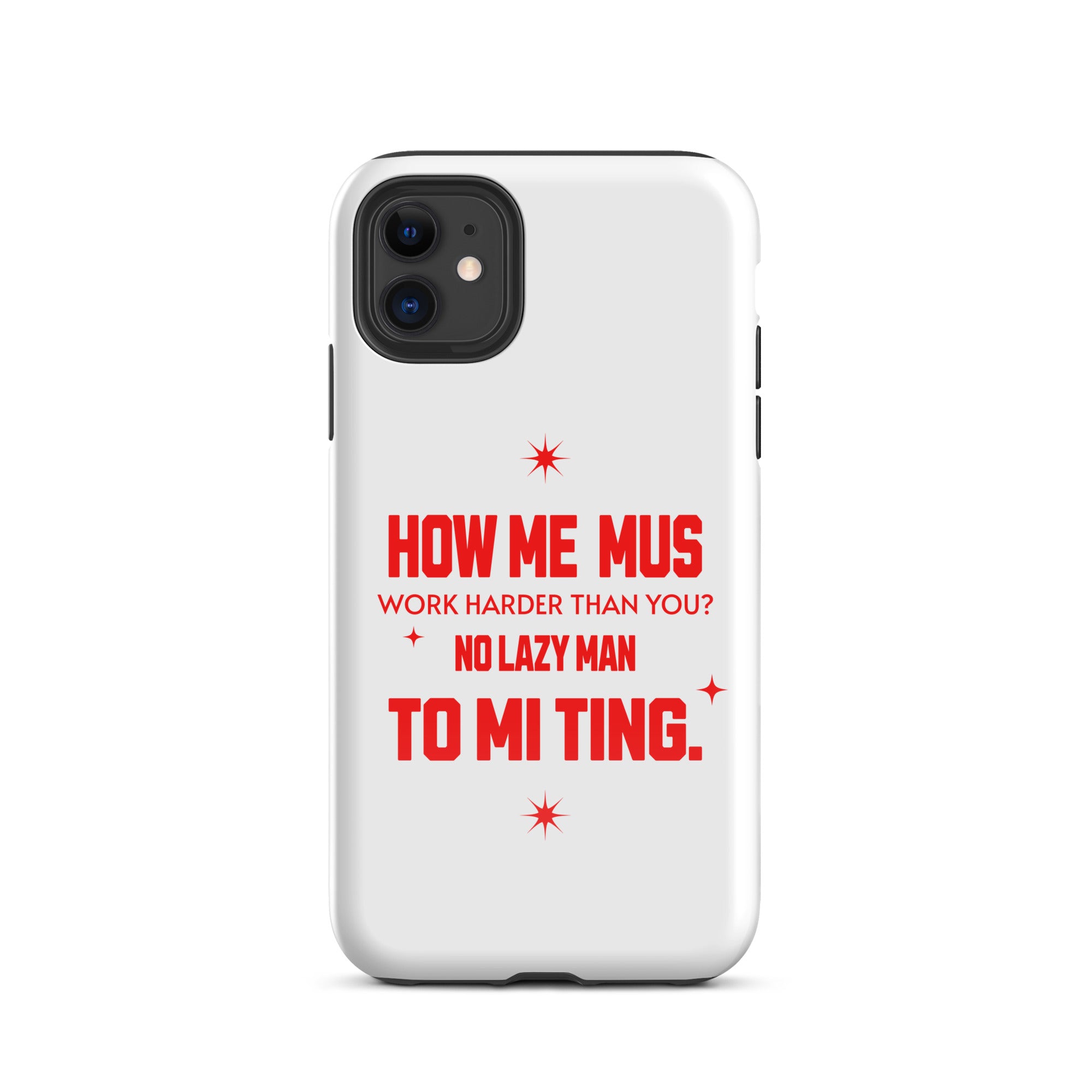 Tough Case for iPhone - Jamaican phone case, Customized Jamaican phone case, funny Jamaican phone case