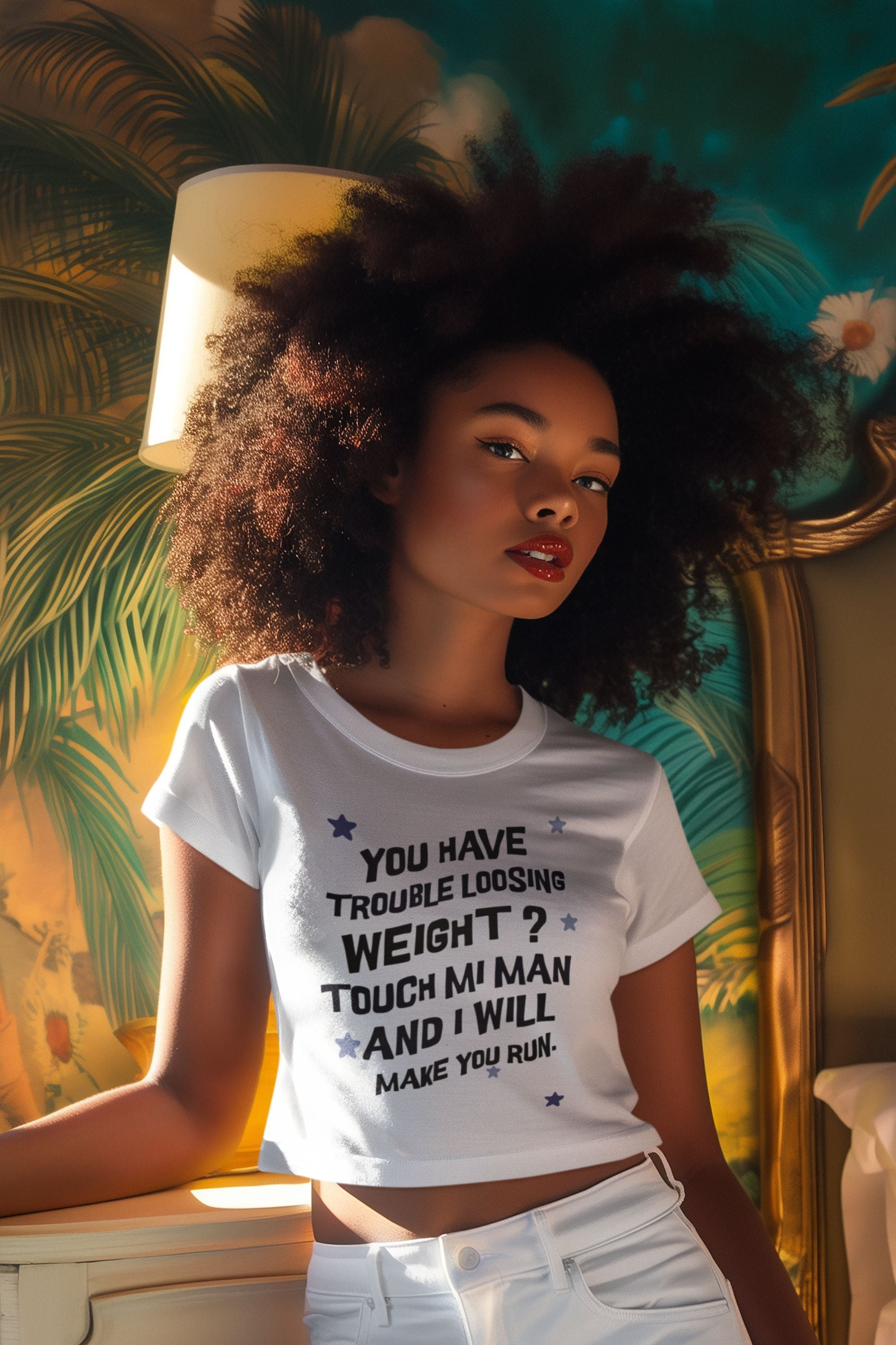 Women’s crop top - Jamaican T Shirt - Jamaican Slang on a T Shirt, Jamaican Tee shirt Jamaican vacation Shirt, Funny Jamaican shirt