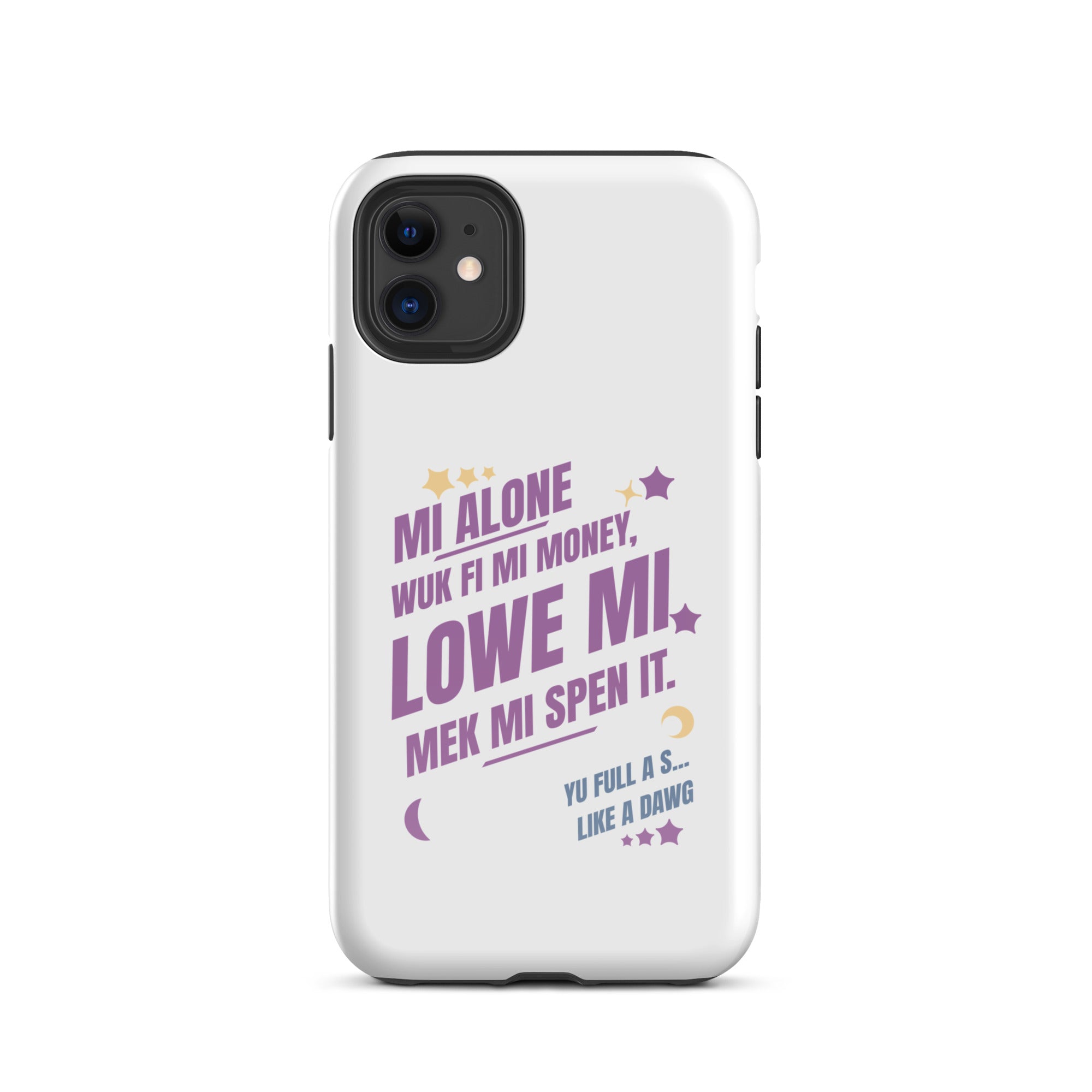 Tough Case for iPhone - Jamaican phone case, Customized Jamaican phone case, funny Jamaican phone case