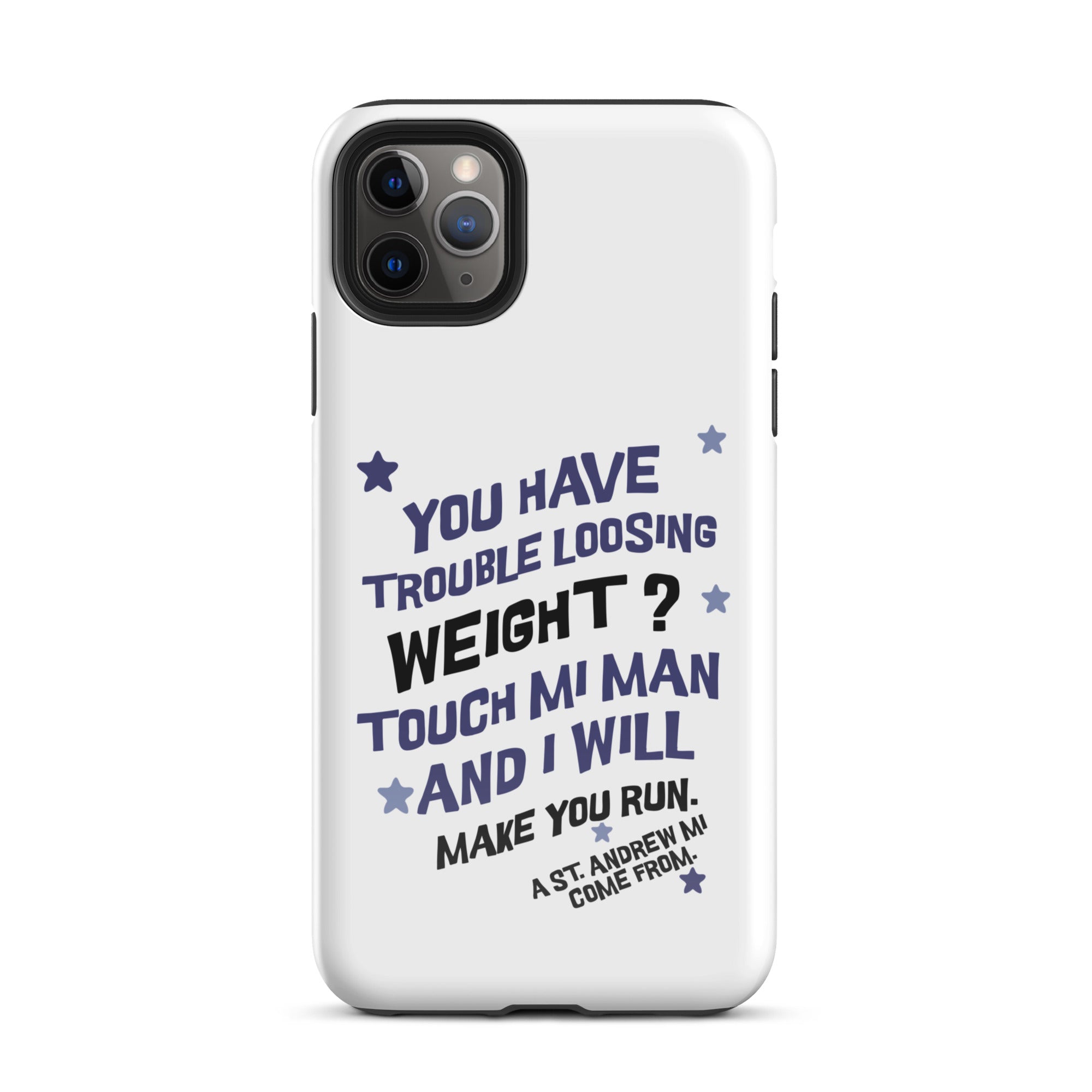 A ST. ANDREW MI COME FROM - Tough Case for iPhone - Jamaican phone case, Customized Jamaican phone case, funny Jamaican phone case