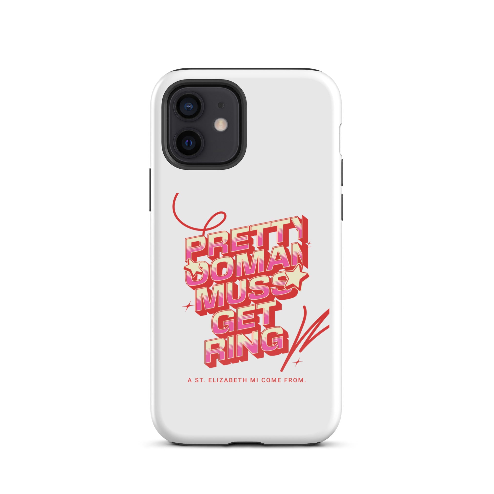 A ST. ELIZABETH MI COME FROM - Tough Case for iPhone - Jamaican phone case, Customized Jamaican phone case, funny Jamaican phone case