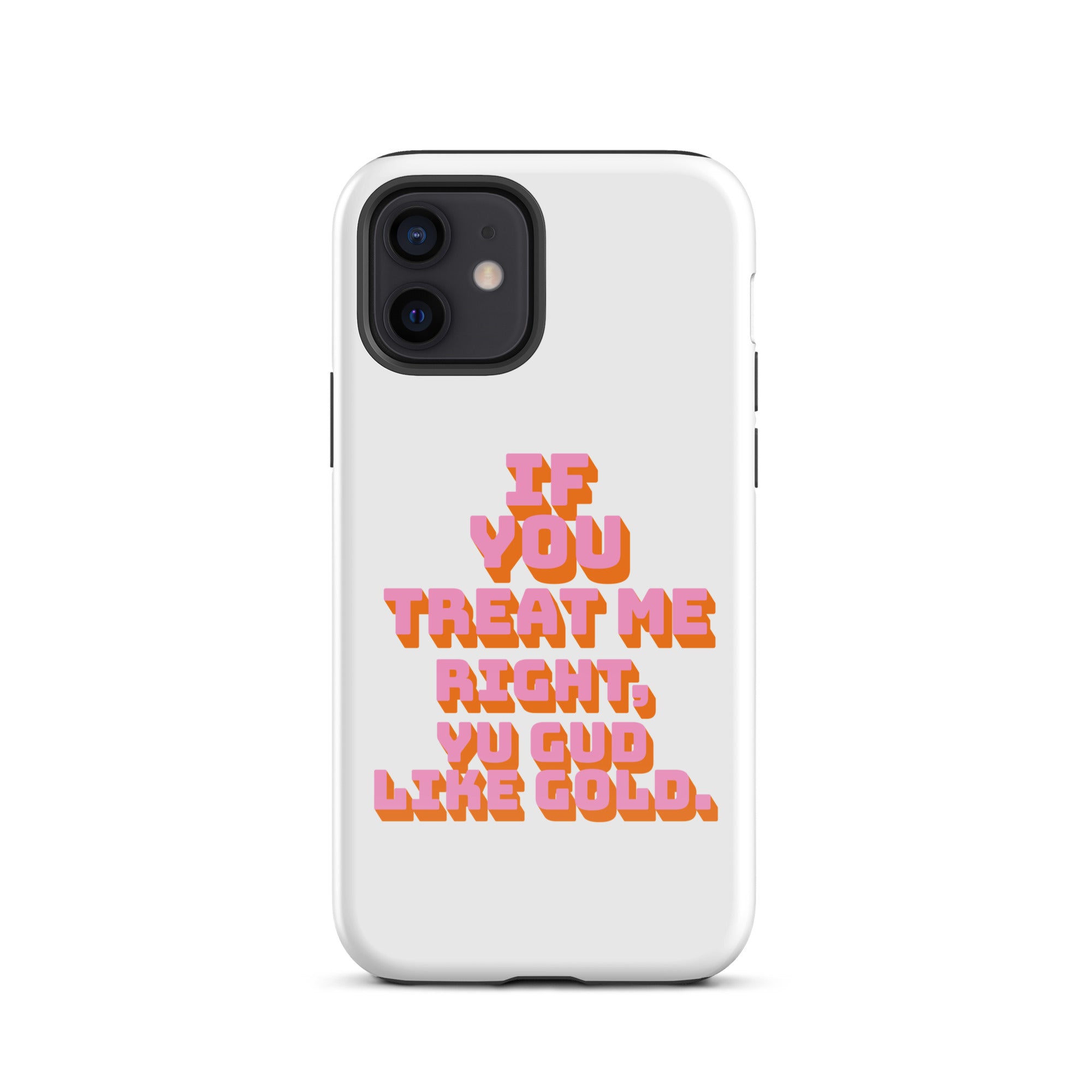 GUD LIKE GOLD - Tough Case for iPhone - Jamaican phone case, Customized Jamaican phone case, funny Jamaican phone case