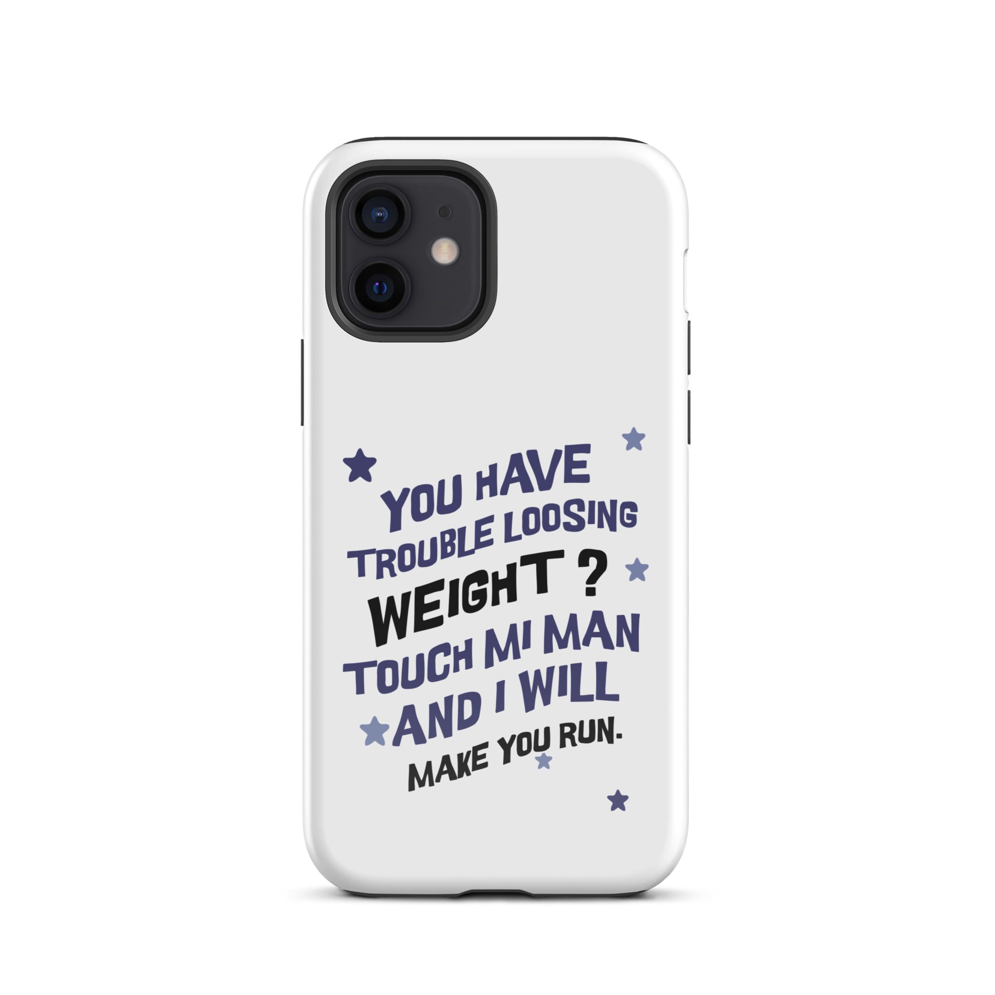 TOUCH MI MAN - Tough Case for iPhone - Jamaican phone case, Customized Jamaican phone case, funny Jamaican phone case