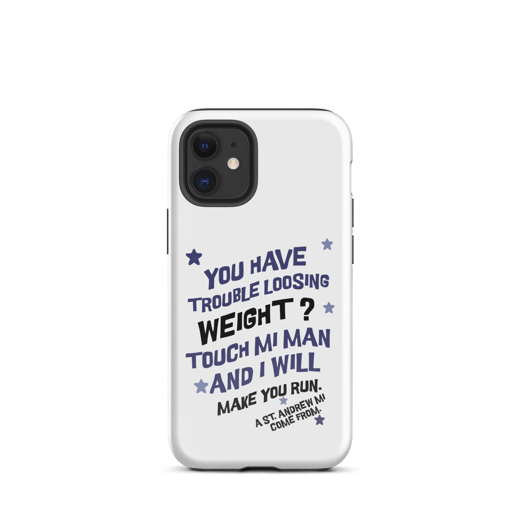 A ST. ANDREW MI COME FROM - Tough Case for iPhone - Jamaican phone case, Customized Jamaican phone case, funny Jamaican phone case