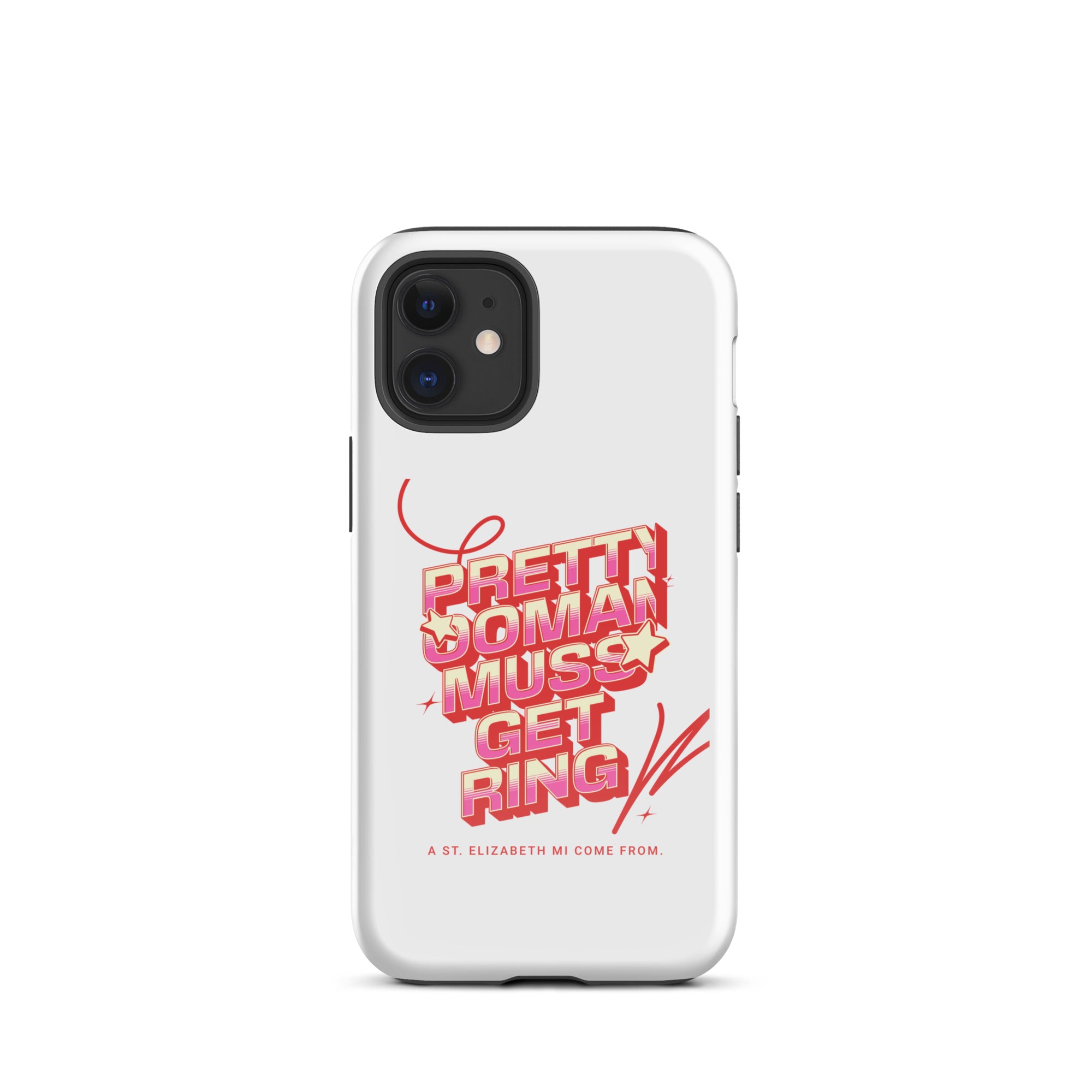 A ST. ELIZABETH MI COME FROM - Tough Case for iPhone - Jamaican phone case, Customized Jamaican phone case, funny Jamaican phone case