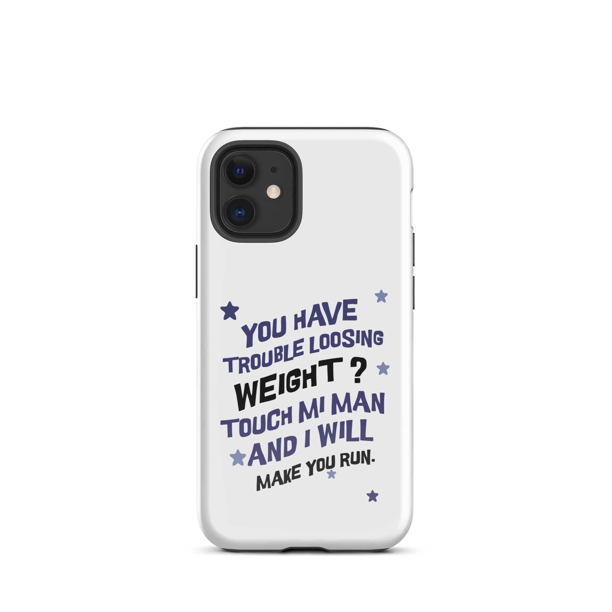 TOUCH MI MAN - Tough Case for iPhone - Jamaican phone case, Customized Jamaican phone case, funny Jamaican phone case