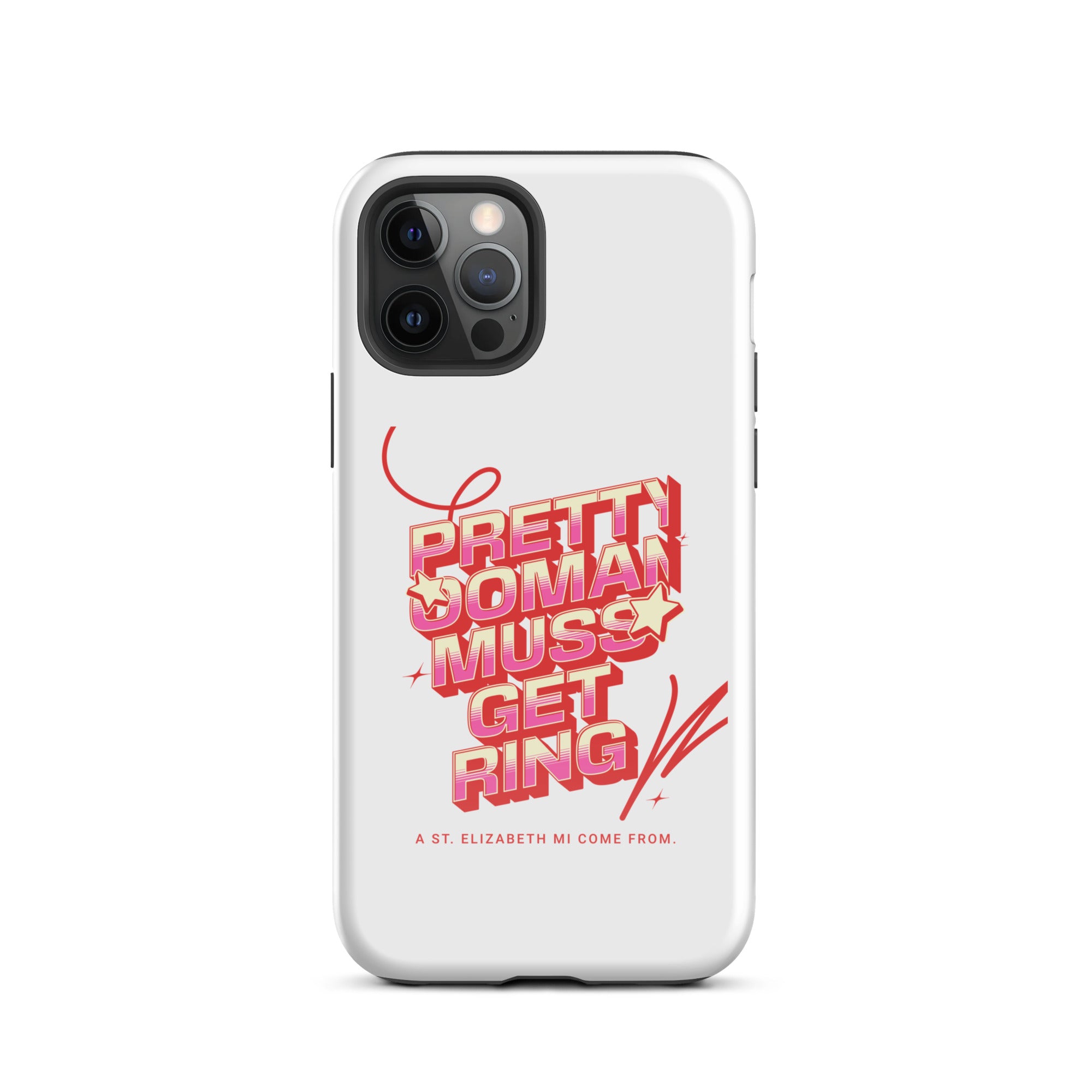 A ST. ELIZABETH MI COME FROM - Tough Case for iPhone - Jamaican phone case, Customized Jamaican phone case, funny Jamaican phone case