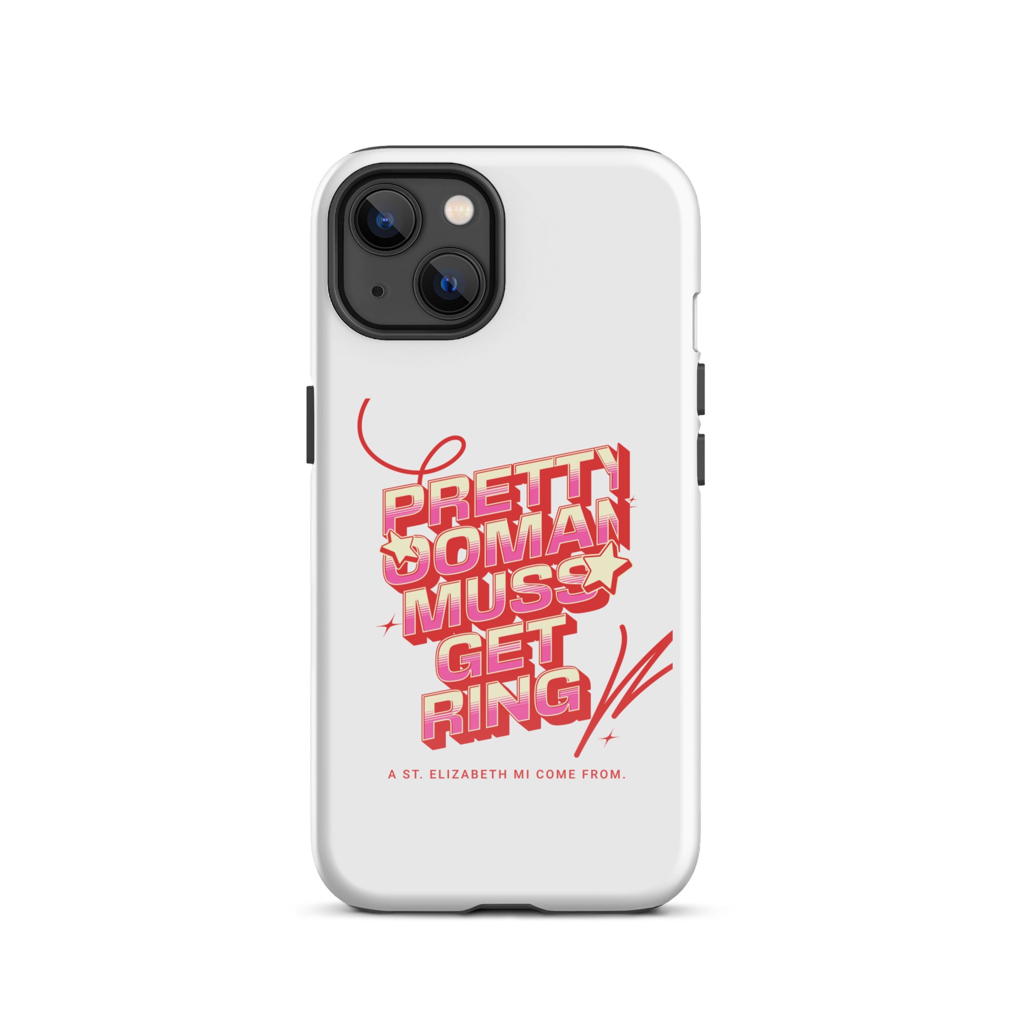 A ST. ELIZABETH MI COME FROM - Tough Case for iPhone - Jamaican phone case, Customized Jamaican phone case, funny Jamaican phone case