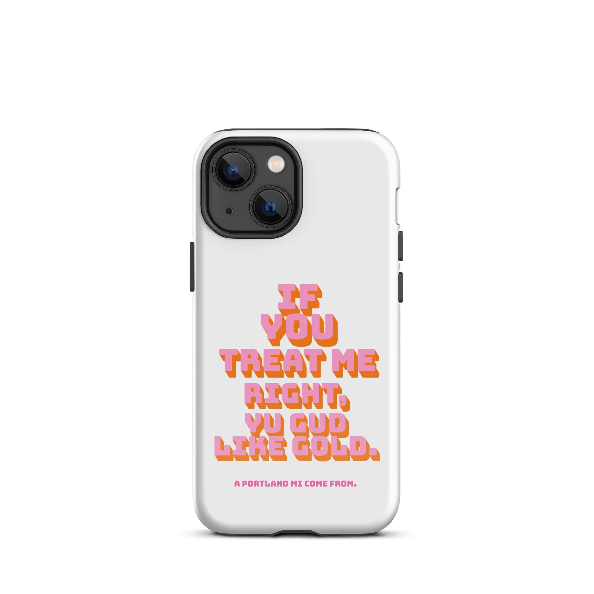 A PORTLAND MI COME FROM - Tough Case for iPhone - Jamaican phone case, Customized Jamaican phone case, funny Jamaican phone case