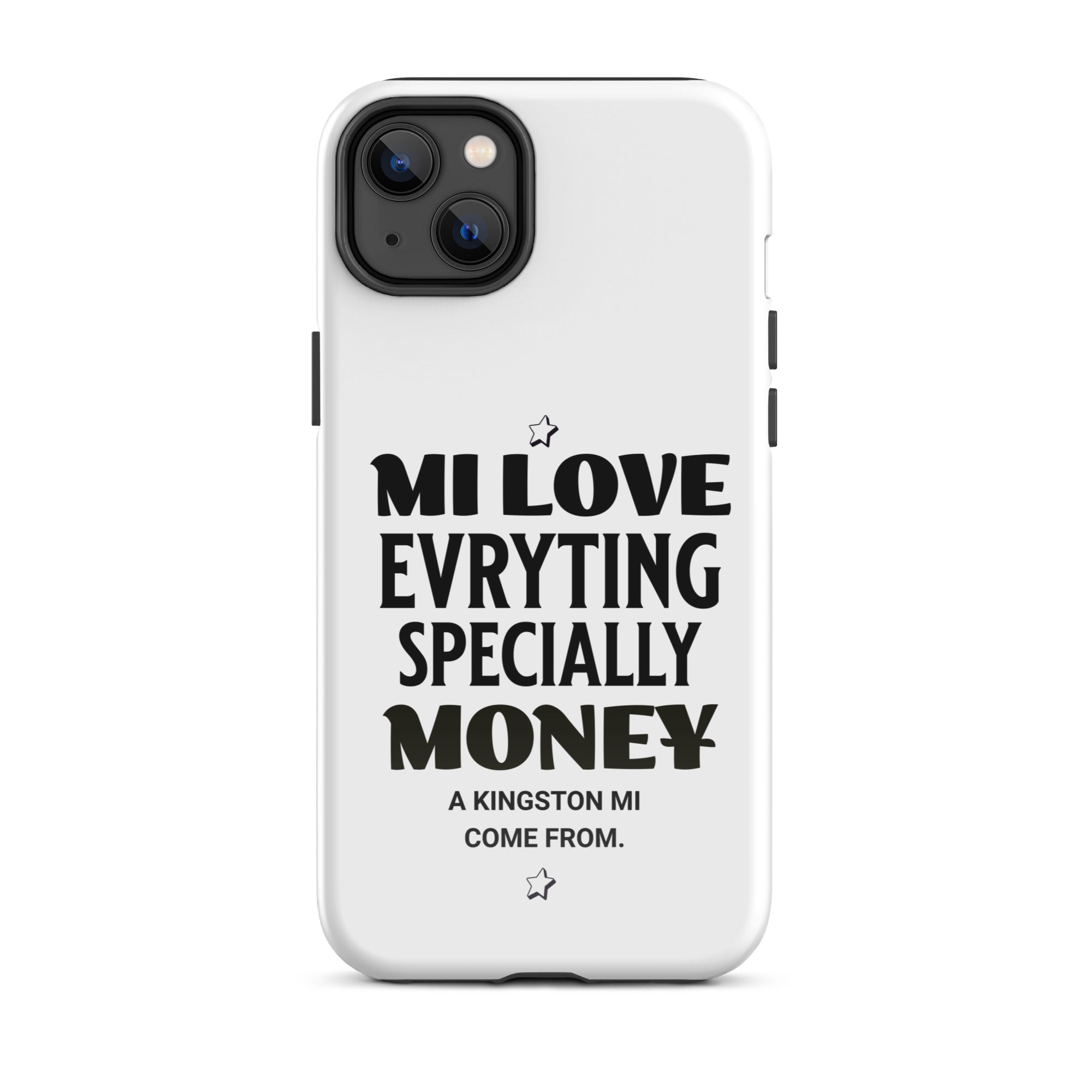 A Kingston- Tough Case for iPhone - Jamaican phone case, Customized Jamaican phone case, funny Jamaican phone case