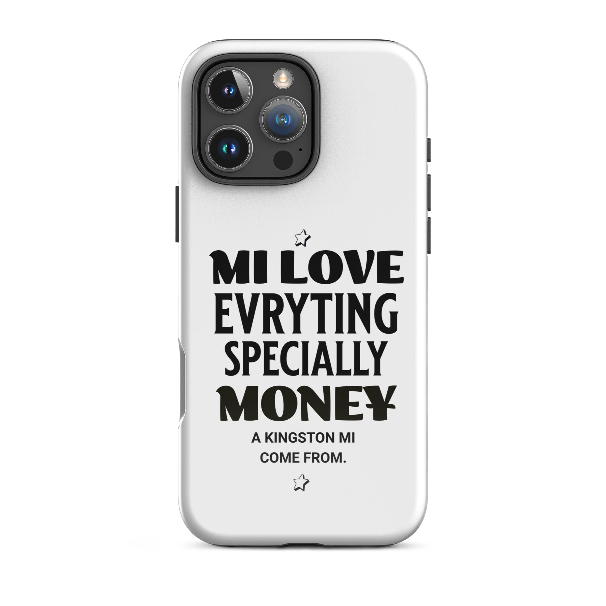 A Kingston- Tough Case for iPhone - Jamaican phone case, Customized Jamaican phone case, funny Jamaican phone case