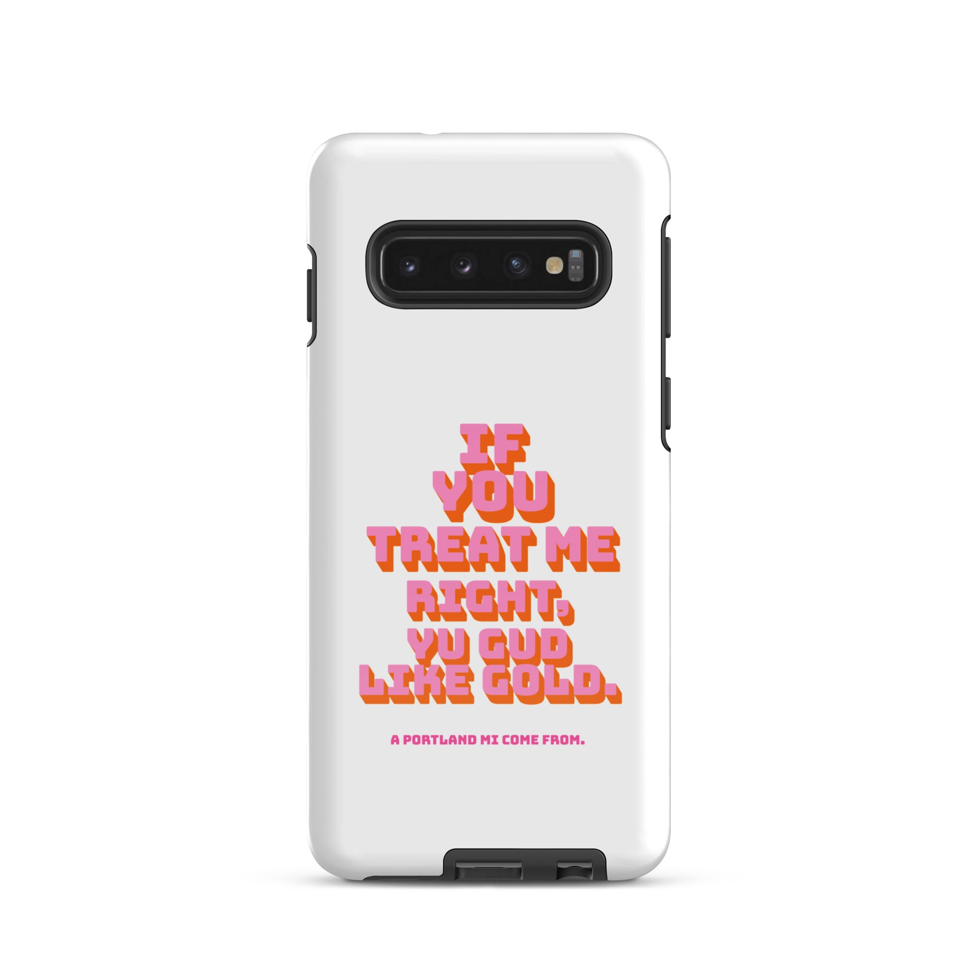 A PORTLAND MI COME FROM - Tough case for Samsung - Jamaican phone case, Customized Jamaican phone case, funny Jamaican phone case