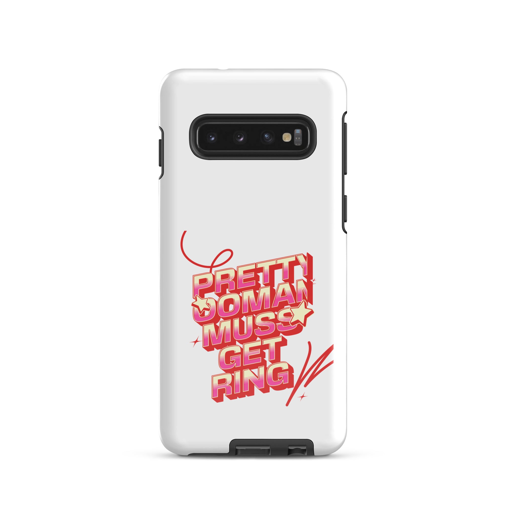 PRETTY OOMAN MUSS GET RING - Tough case for Samsung - Jamaican phone case, Customized Jamaican phone case, funny Jamaican phone case