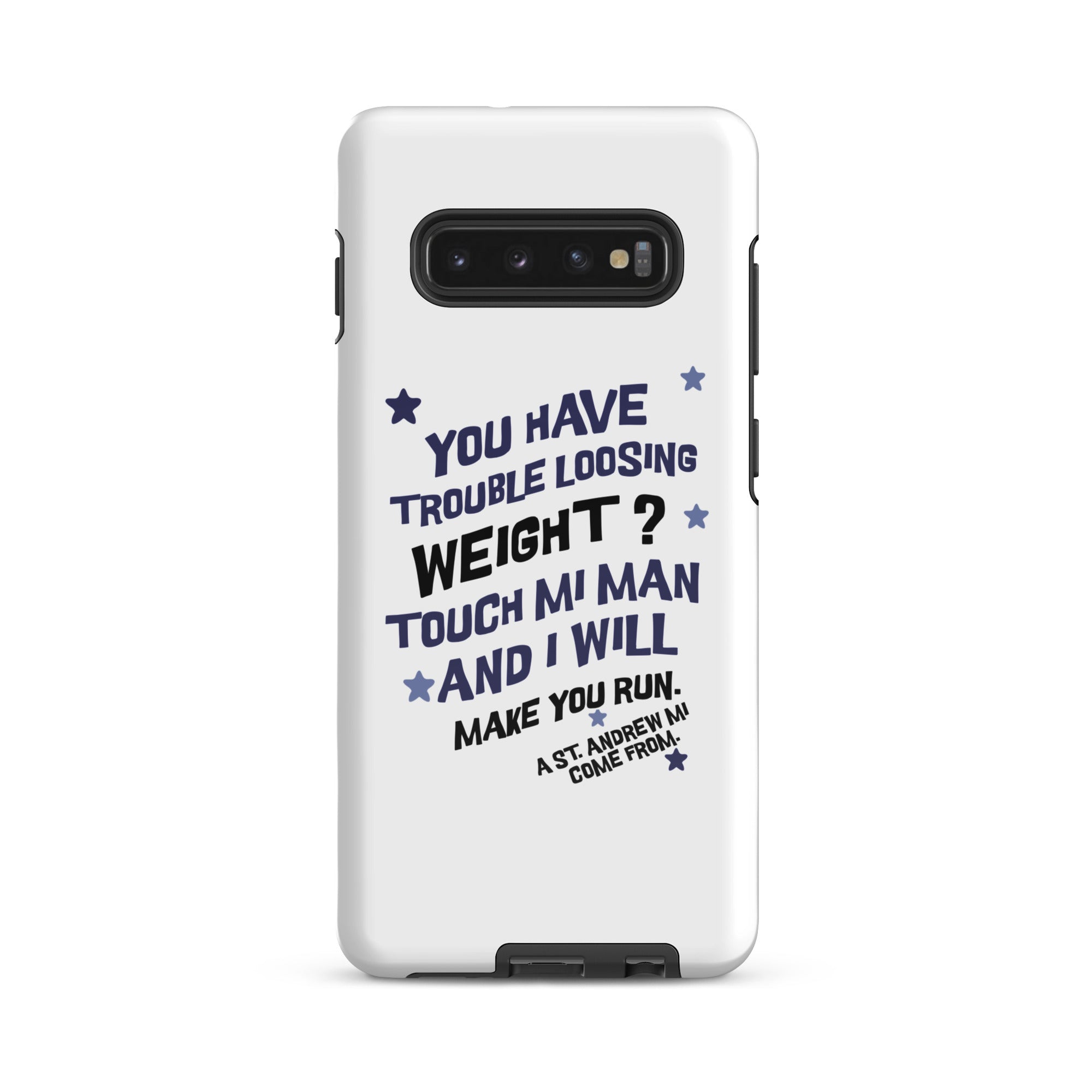 A ST. ANDREW MI COME FROM - Tough case for Samsung -Jamaican phone case, Customized Jamaican phone case, funny Jamaican phone case