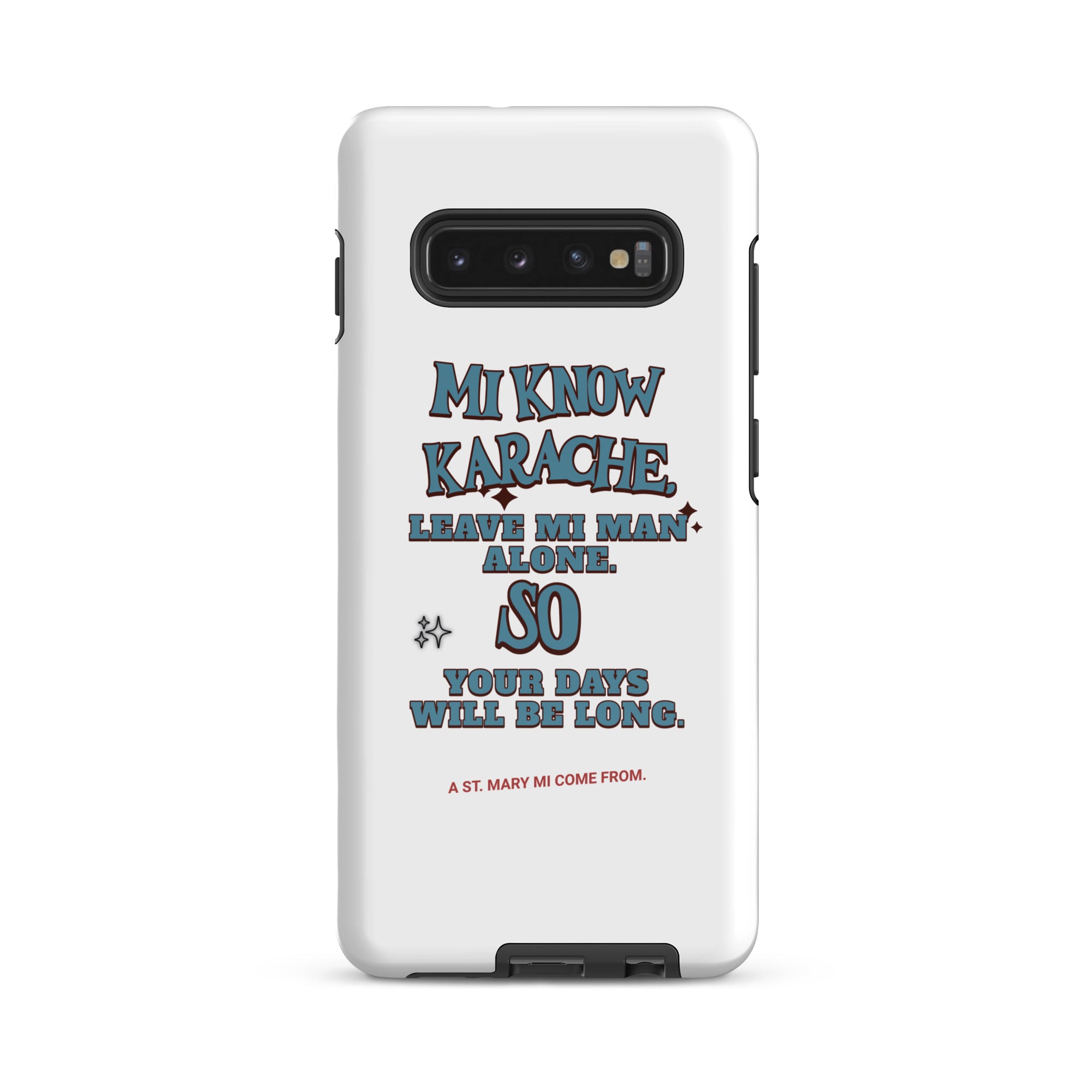 A St. Mary- Tough case for Samsung - Jamaican phone case, Customized Jamaican phone case, funny Jamaican phone case