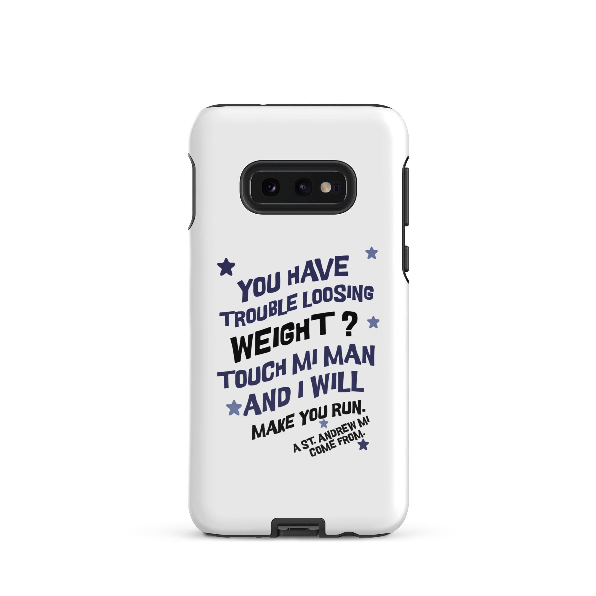 A ST. ANDREW MI COME FROM - Tough case for Samsung -Jamaican phone case, Customized Jamaican phone case, funny Jamaican phone case