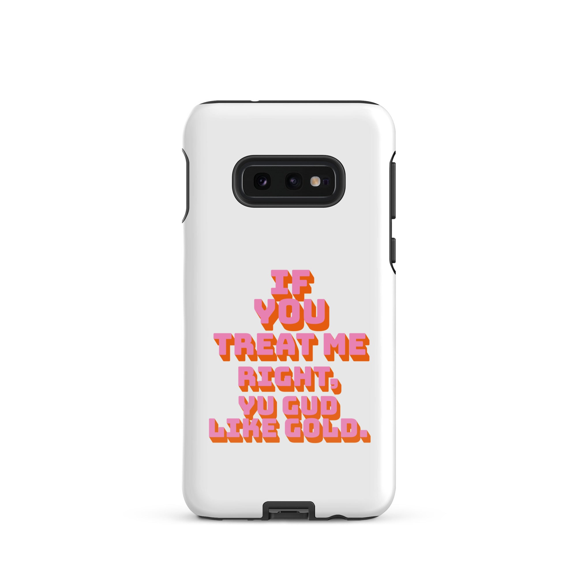 GUD LIKE GOLD - Tough case for Samsung - Jamaican phone case, Customized Jamaican phone case, funny Jamaican phone case