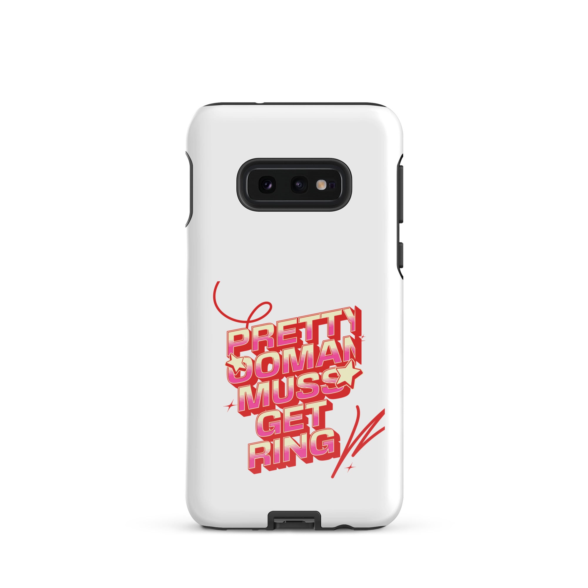 PRETTY OOMAN MUSS GET RING - Tough case for Samsung - Jamaican phone case, Customized Jamaican phone case, funny Jamaican phone case