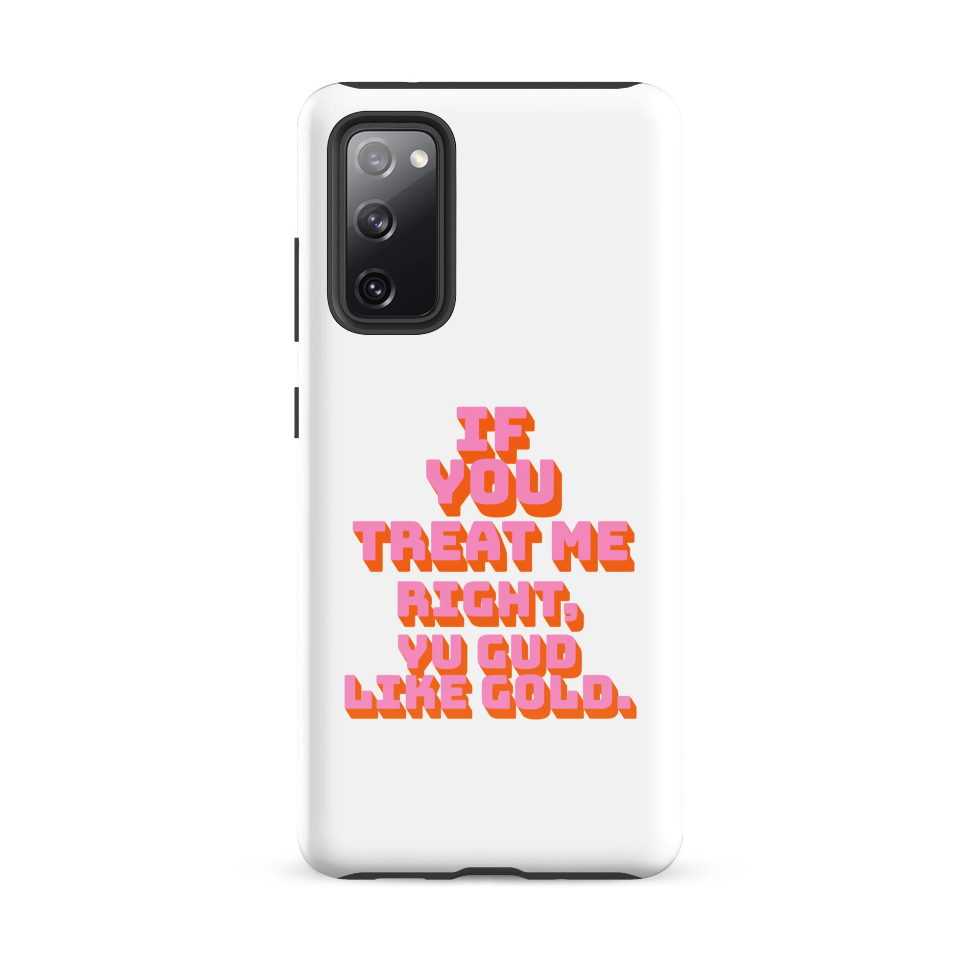 GUD LIKE GOLD - Tough case for Samsung - Jamaican phone case, Customized Jamaican phone case, funny Jamaican phone case