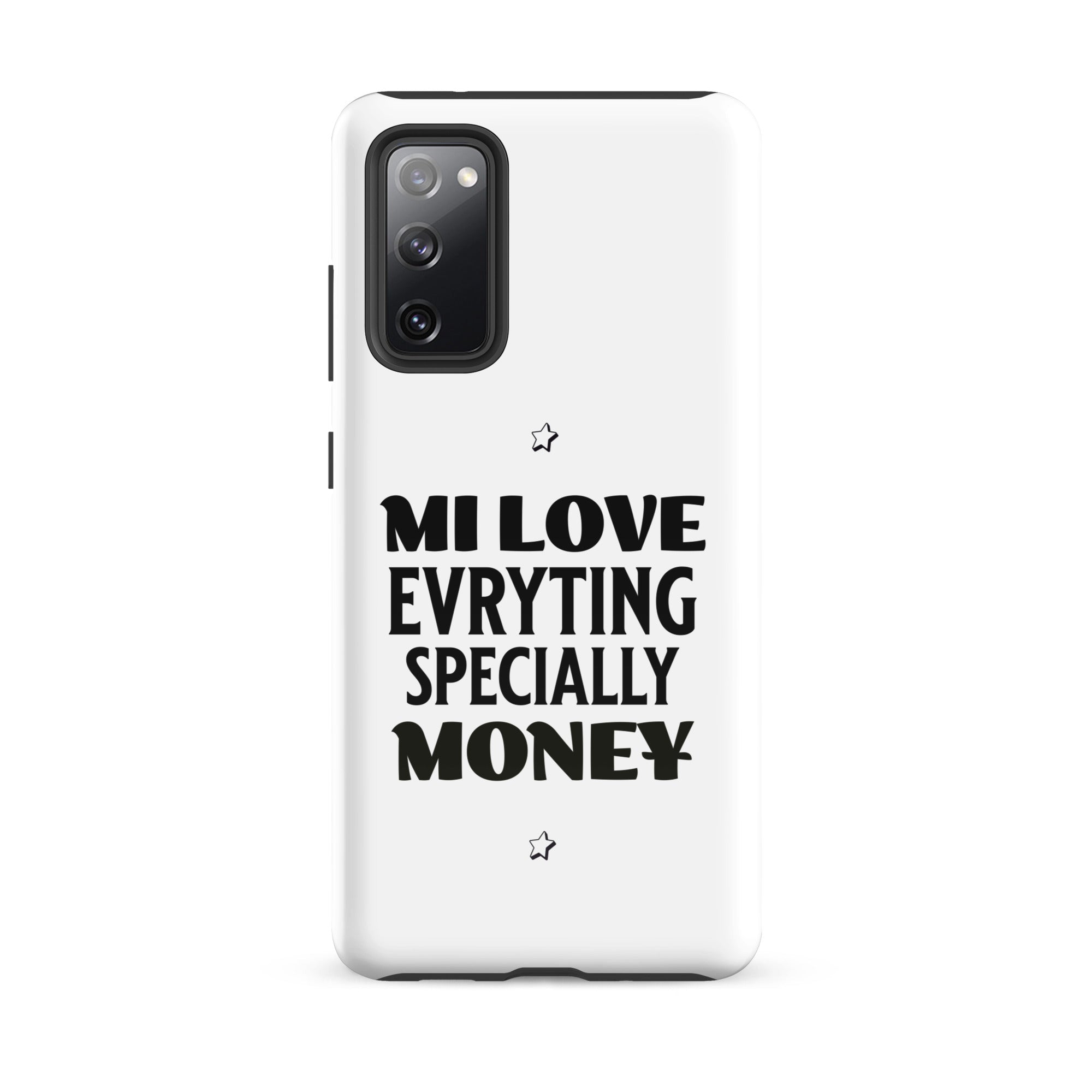 MI LOVE MONEY - Tough case for Samsung - Jamaican phone case, Customized Jamaican phone case, funny Jamaican phone case