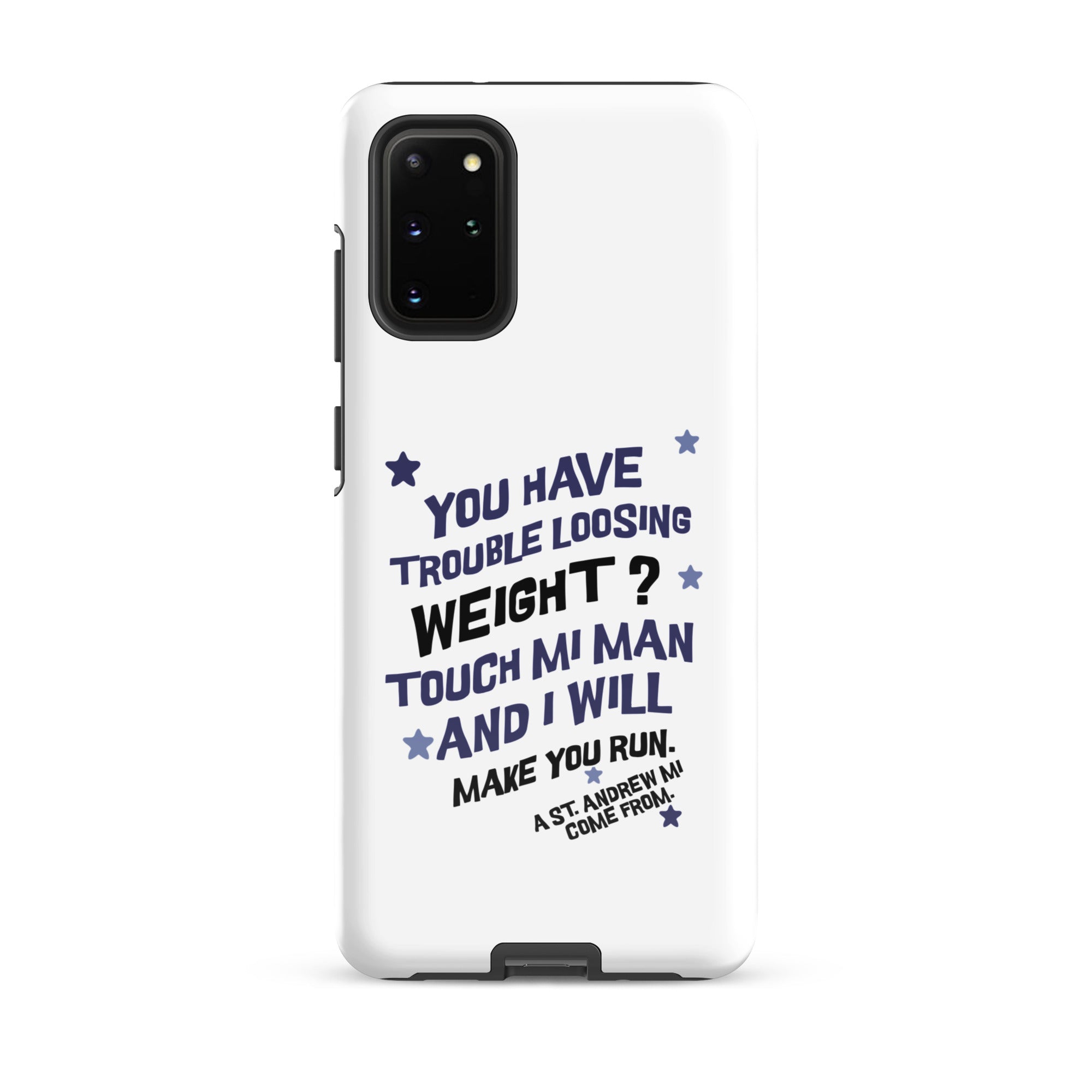 A ST. ANDREW MI COME FROM - Tough case for Samsung -Jamaican phone case, Customized Jamaican phone case, funny Jamaican phone case