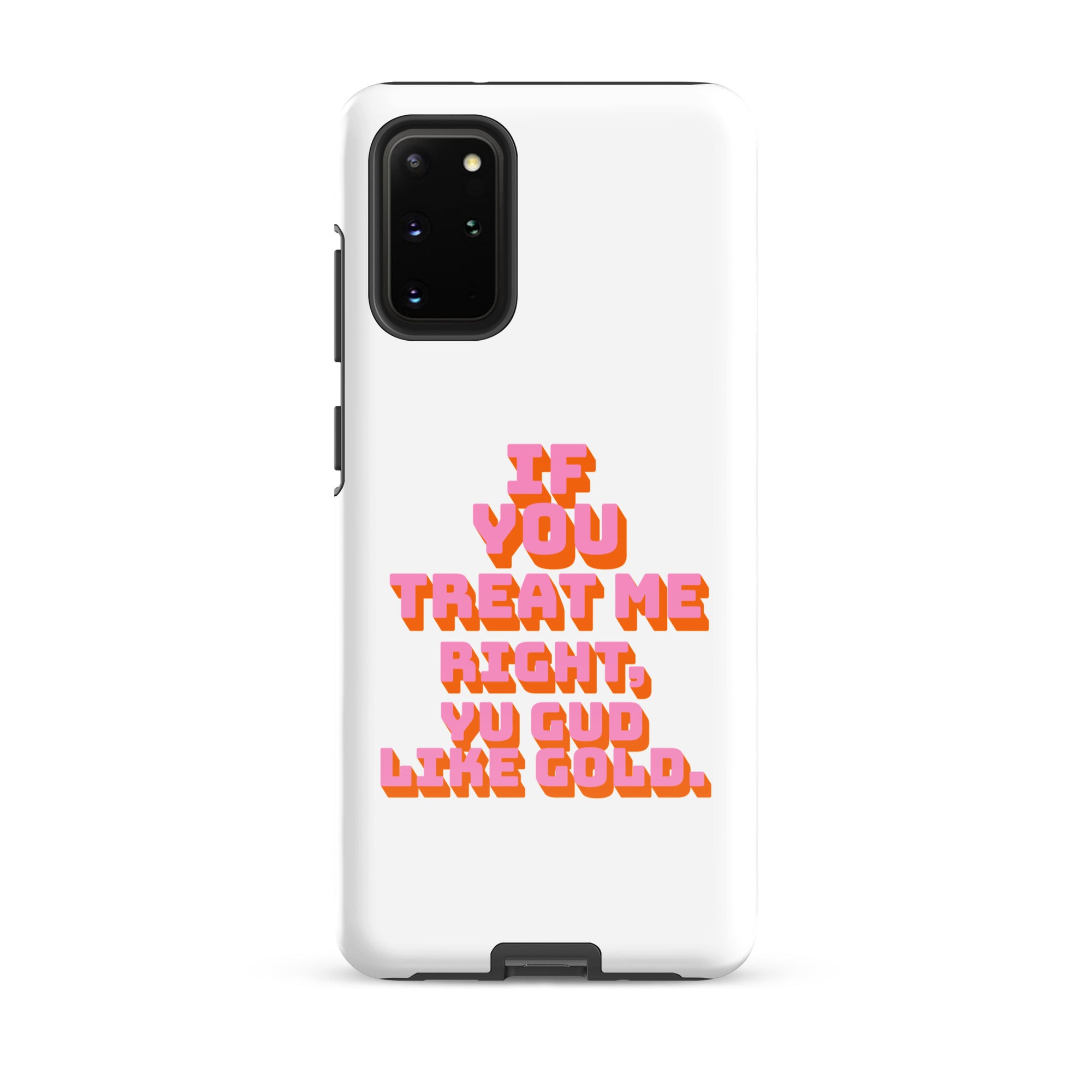 GUD LIKE GOLD - Tough case for Samsung - Jamaican phone case, Customized Jamaican phone case, funny Jamaican phone case