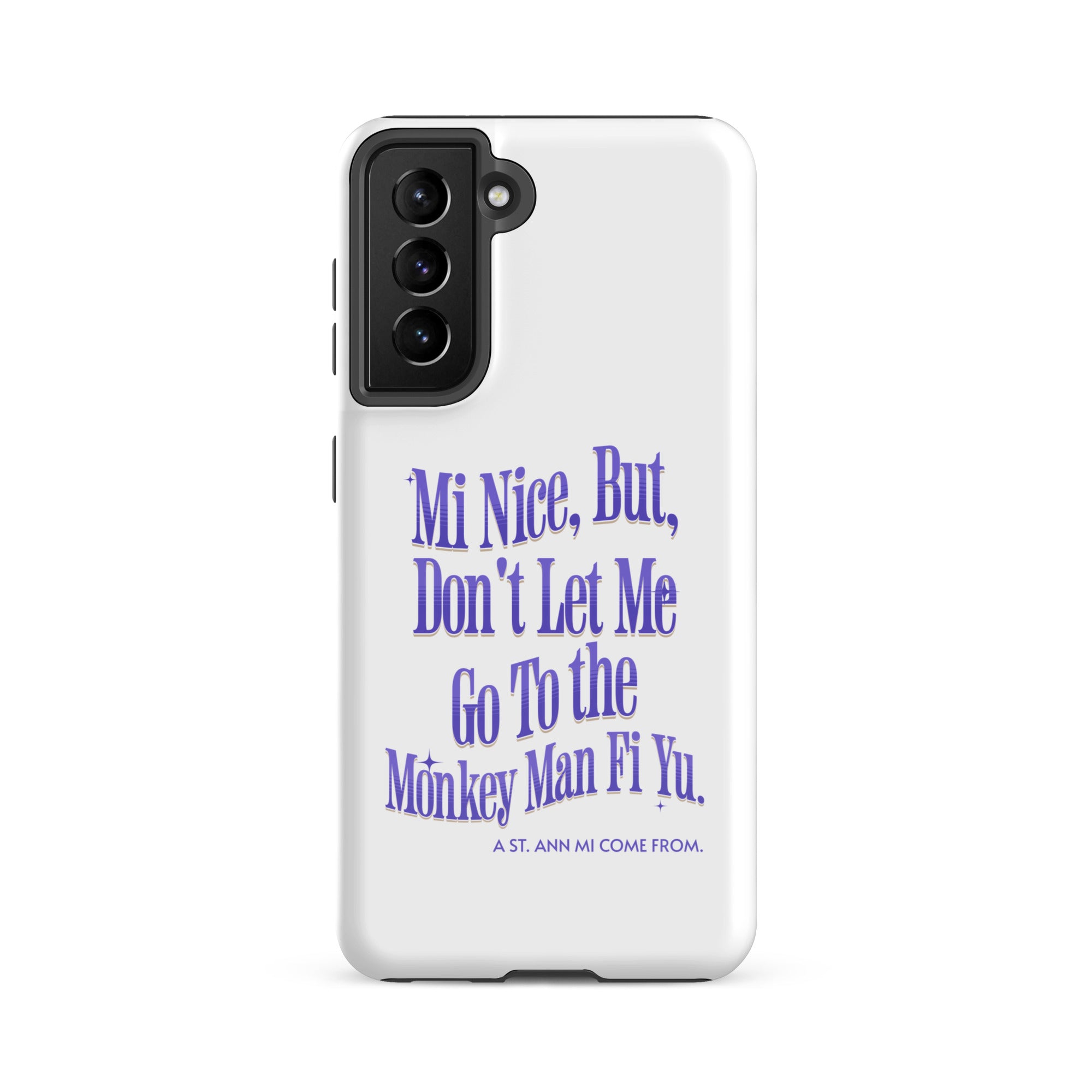 A St. Ann- Tough case for Samsung - Jamaican phone case, Customized Jamaican phone case, funny Jamaican phone case