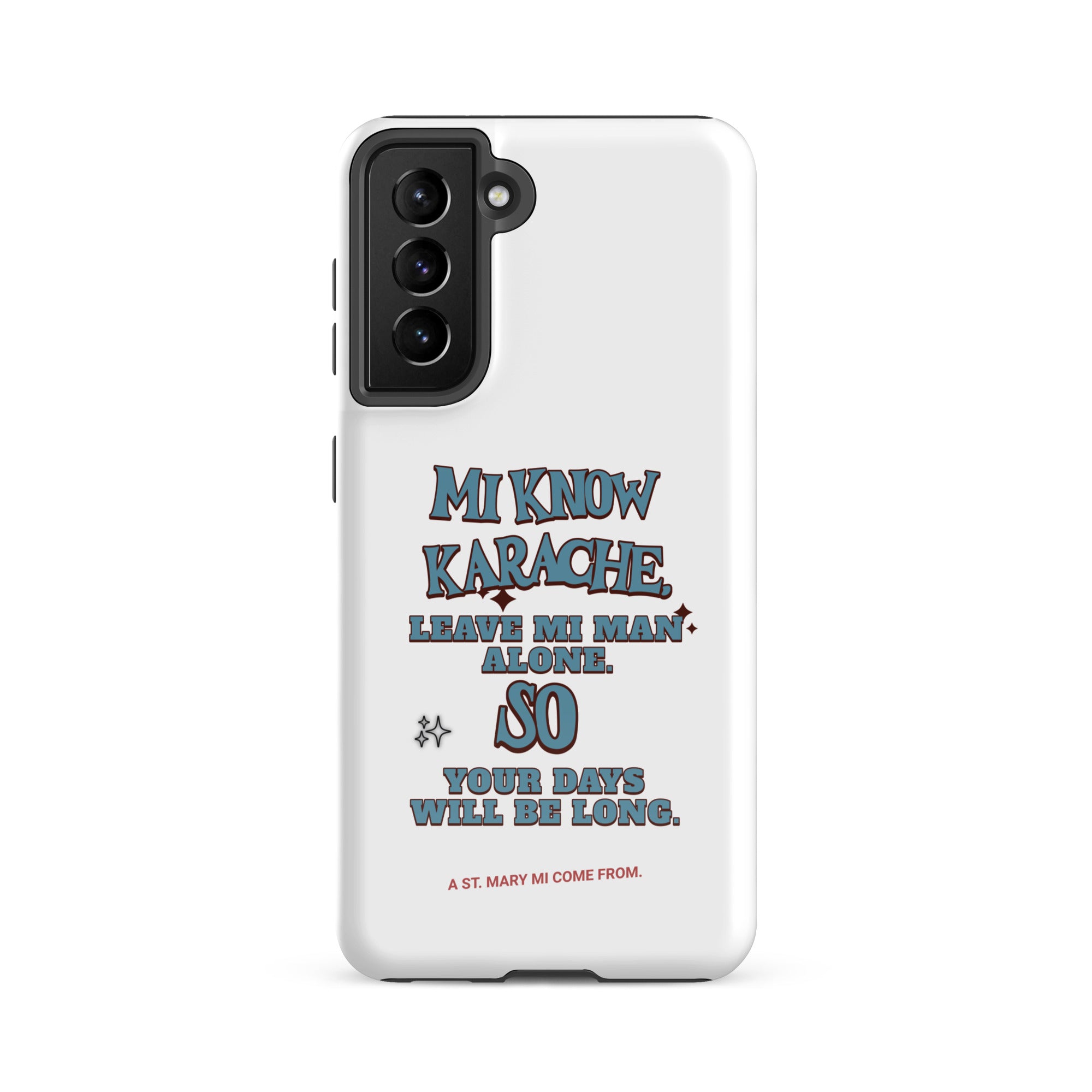 A St. Mary- Tough case for Samsung - Jamaican phone case, Customized Jamaican phone case, funny Jamaican phone case