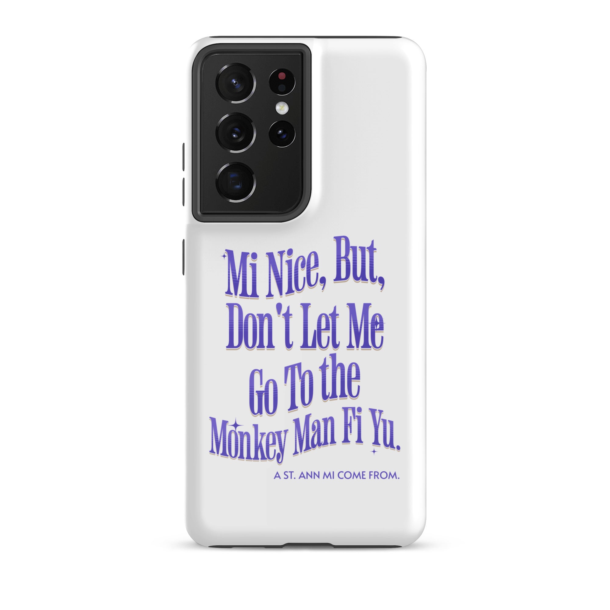 A St. Ann- Tough case for Samsung - Jamaican phone case, Customized Jamaican phone case, funny Jamaican phone case