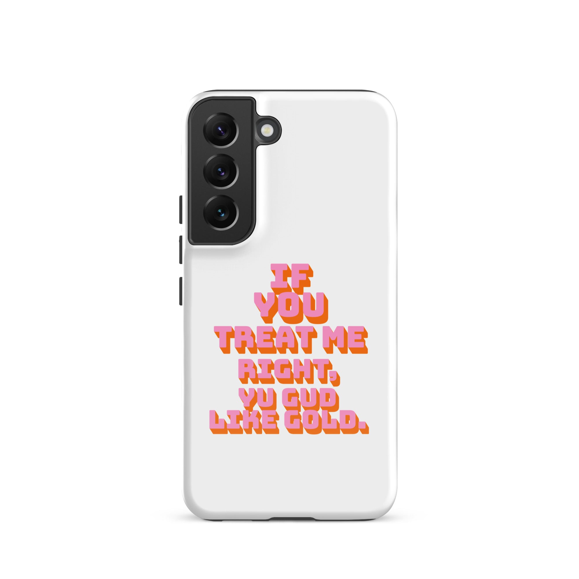 GUD LIKE GOLD - Tough case for Samsung - Jamaican phone case, Customized Jamaican phone case, funny Jamaican phone case