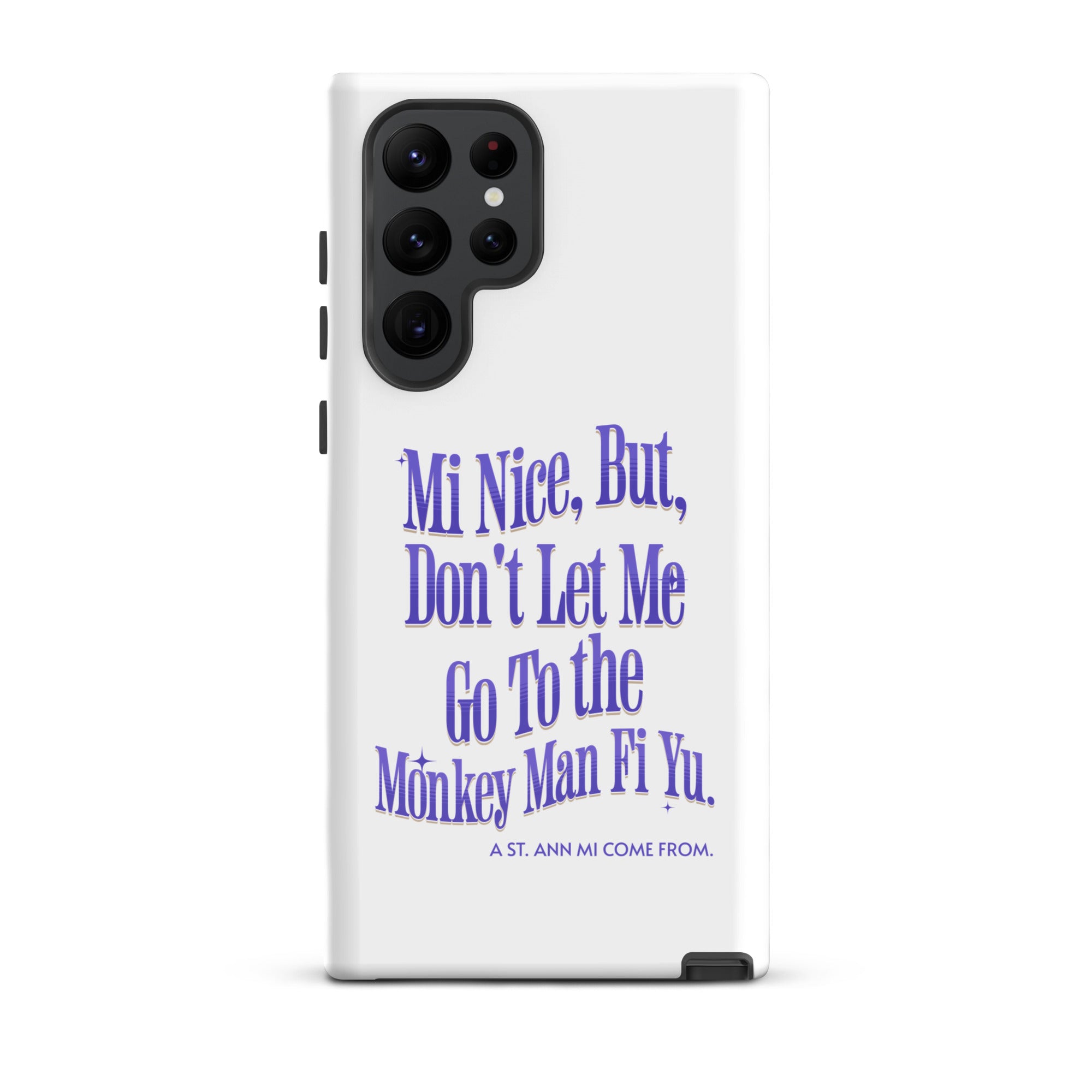 A St. Ann- Tough case for Samsung - Jamaican phone case, Customized Jamaican phone case, funny Jamaican phone case