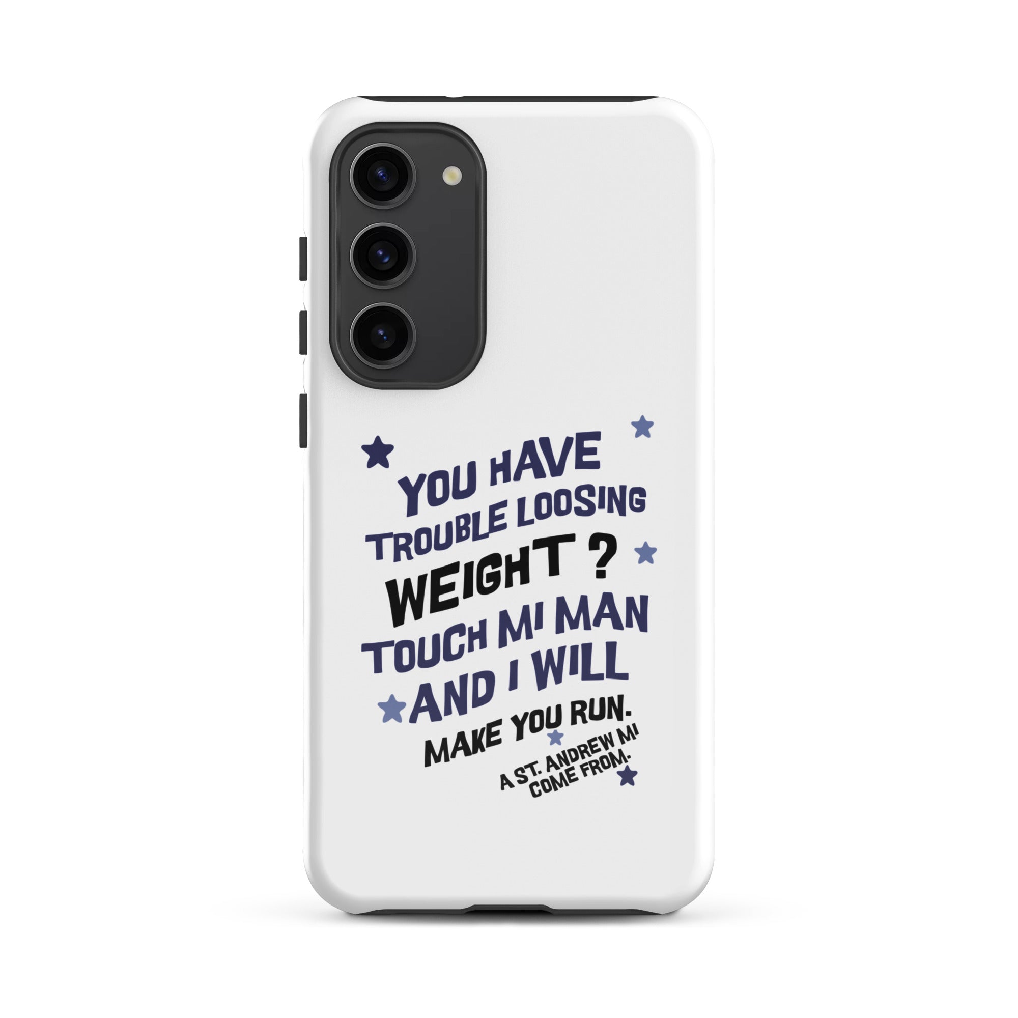 A ST. ANDREW MI COME FROM - Tough case for Samsung -Jamaican phone case, Customized Jamaican phone case, funny Jamaican phone case