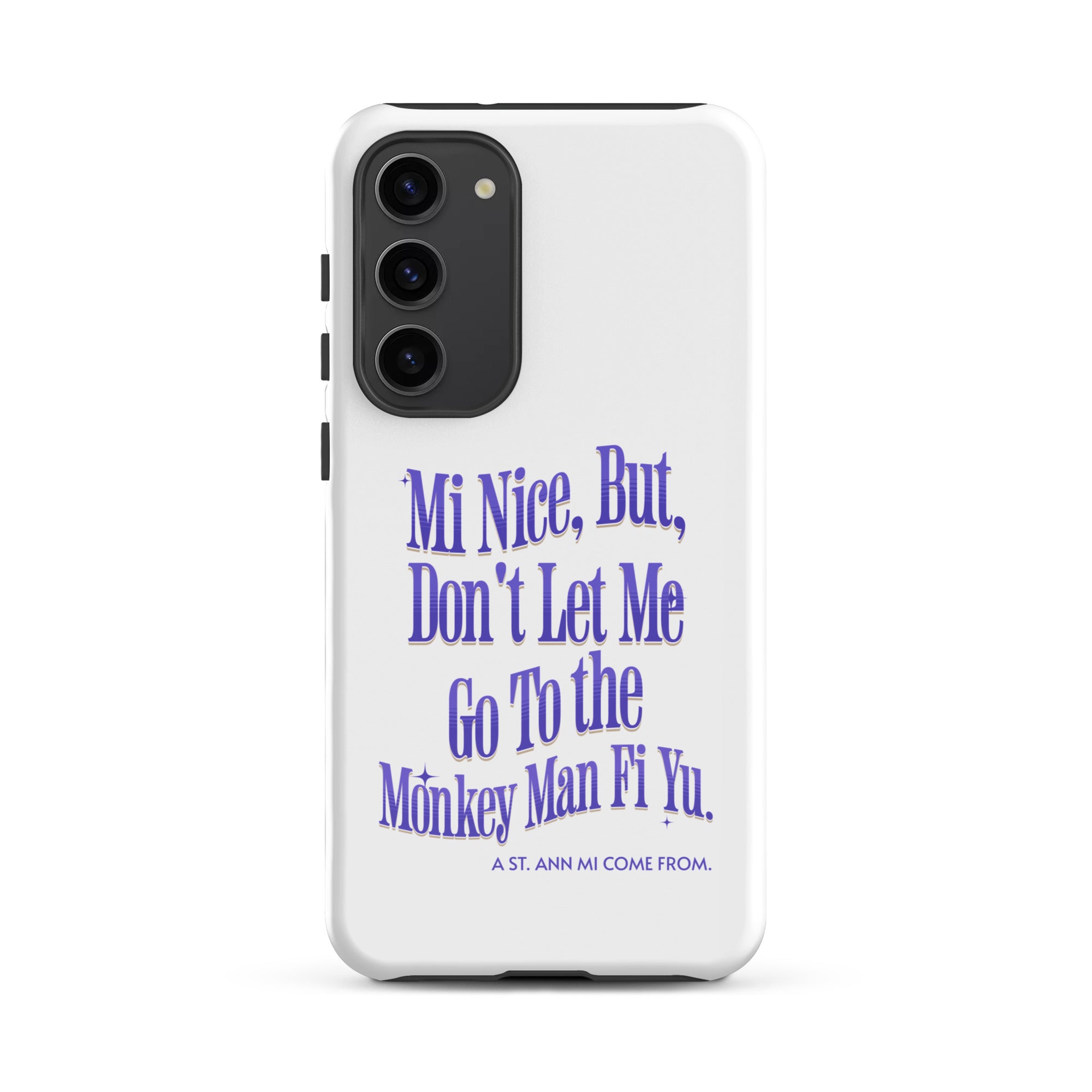 A St. Ann- Tough case for Samsung - Jamaican phone case, Customized Jamaican phone case, funny Jamaican phone case