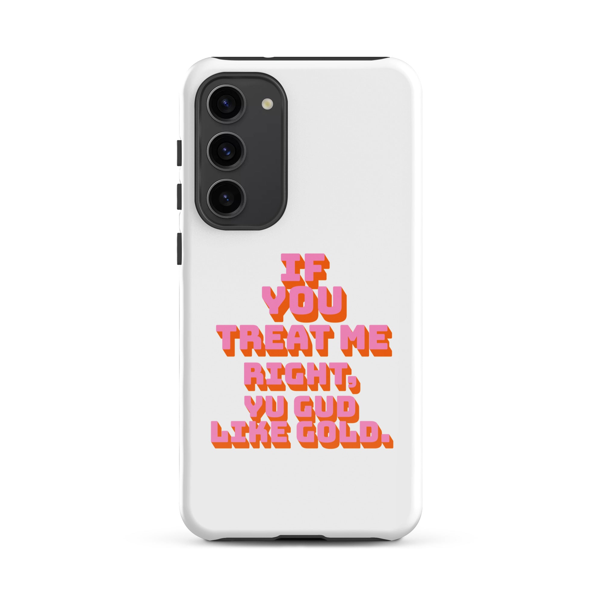 GUD LIKE GOLD - Tough case for Samsung - Jamaican phone case, Customized Jamaican phone case, funny Jamaican phone case